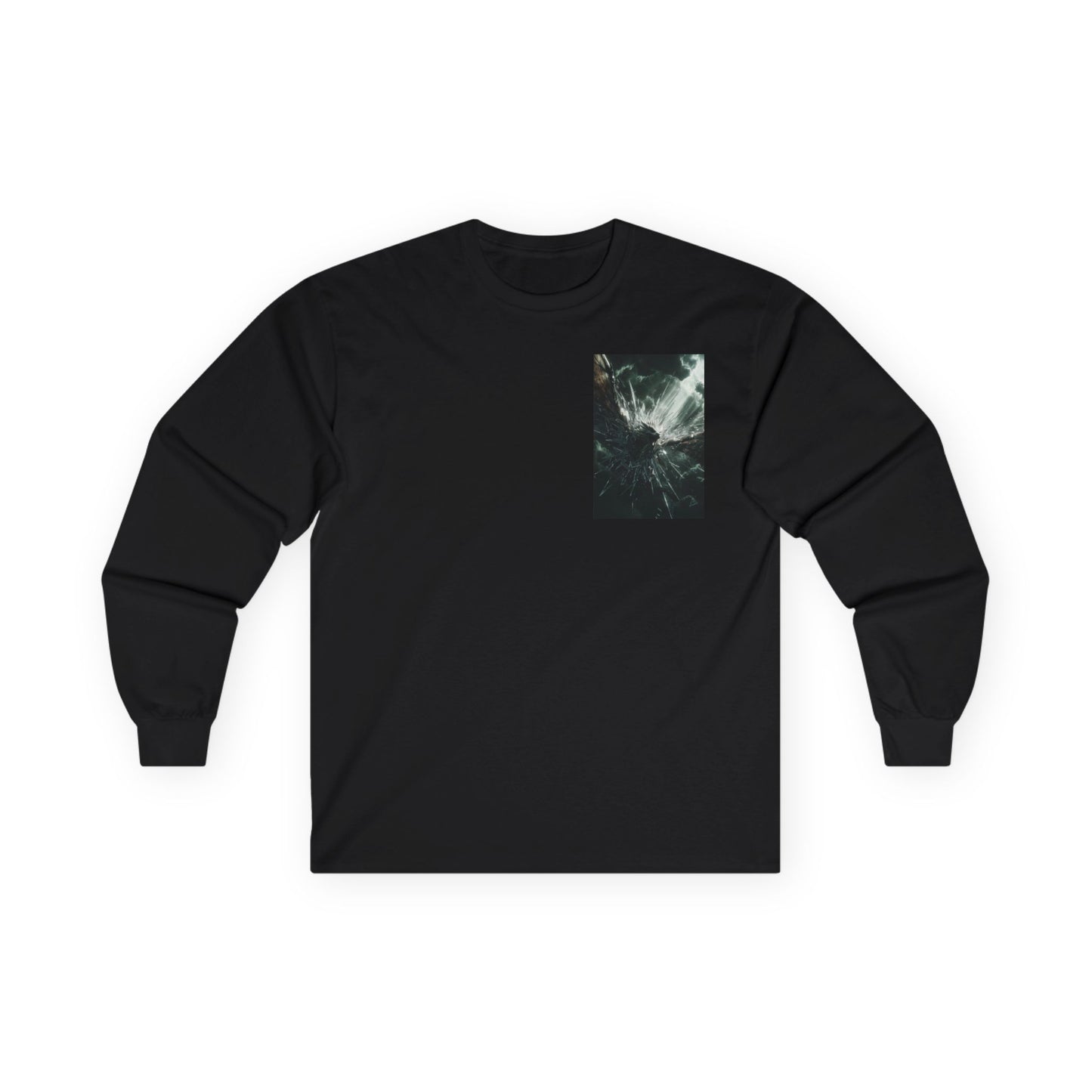 Long Sleeve Tee • Nebula Storm Chest Print