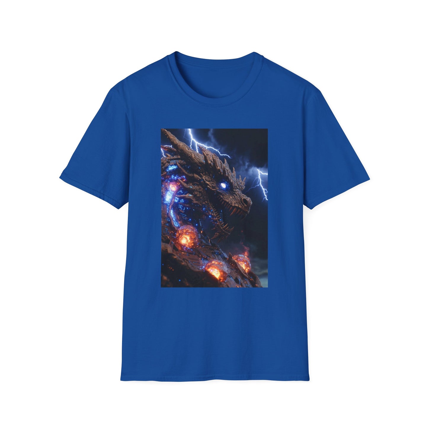 Godzilla Monster Tee — Electric Kaiju Face Graphic T-Shirt