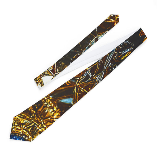 Stylish Necktie with Abstract Design - Perfect for Weddings, Business, Parties, Gifts, Formal Events, Unique Accessory