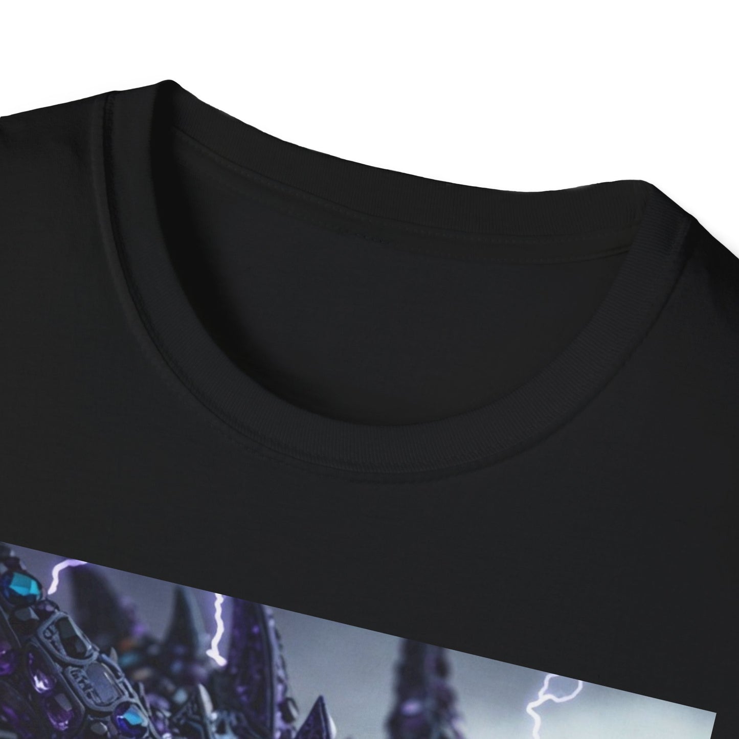 Dragon Lightning T-Shirt — Neon Electric Fantasy Graphic Tee