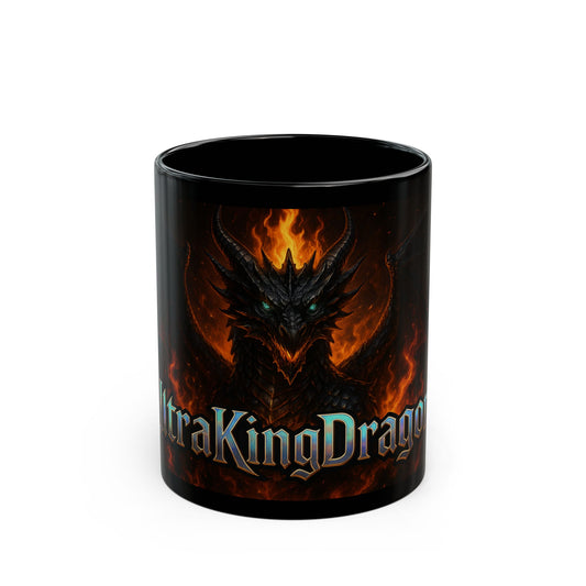 Dragon Fantasy Mug, Black Mug with Ultra King Dragon Design, Perfect Gift for Gamers, Ideal for Coffee Lovers, Fantasy Themed, 11oz [...]
