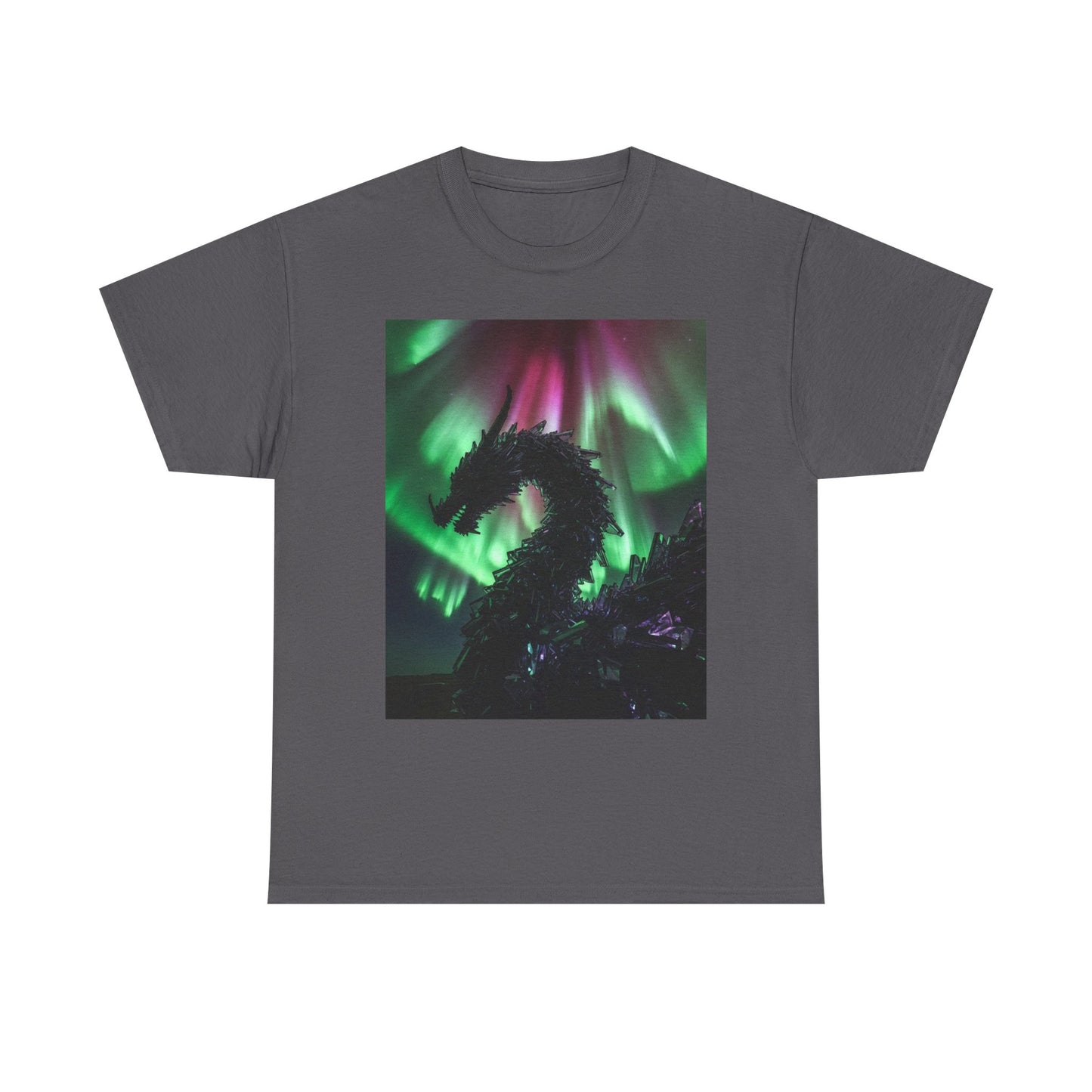 Dragon Aurora T-Shirt — Northern Lights Dragon Graphic Tee