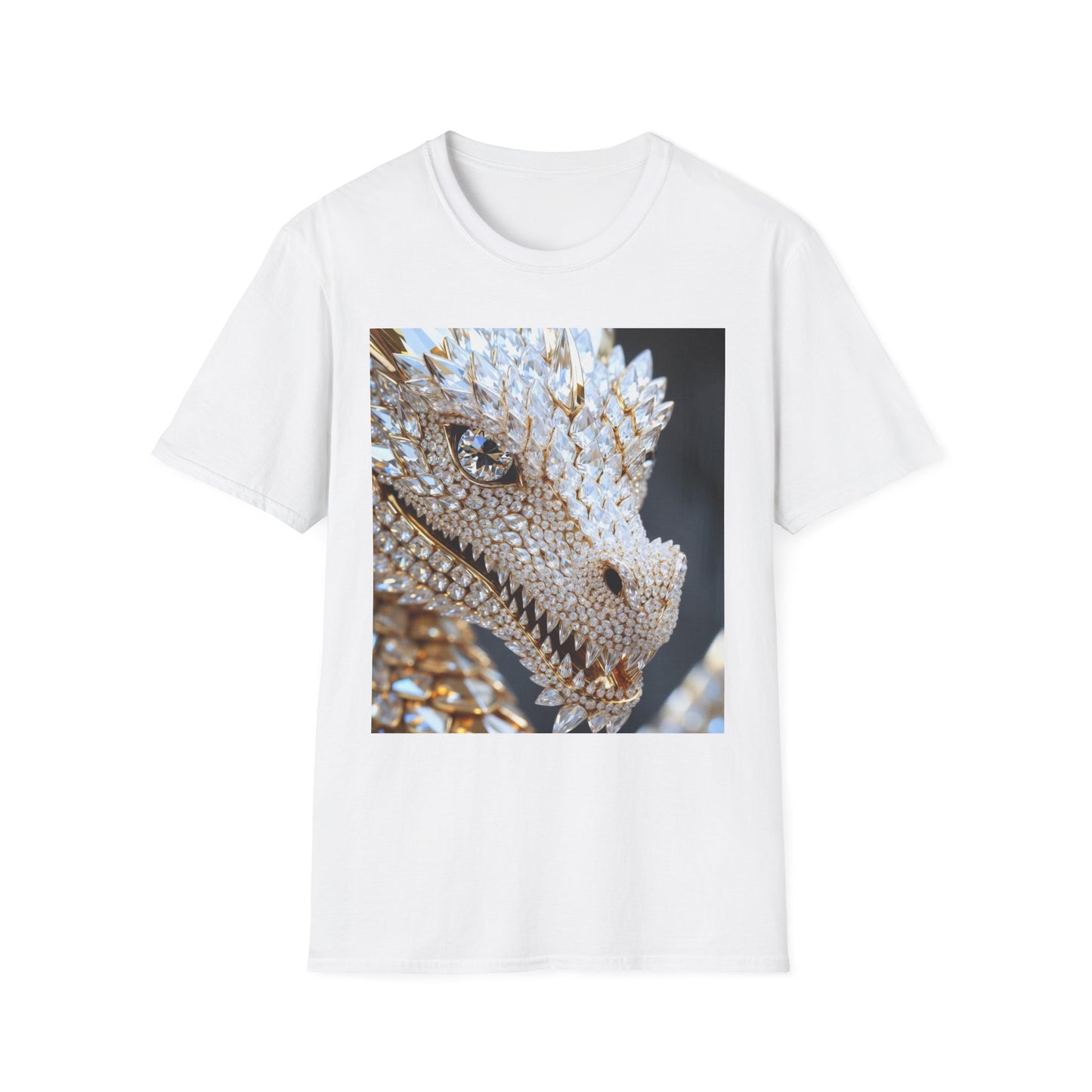 Bejeweled Dragon Graphic T-Shirt