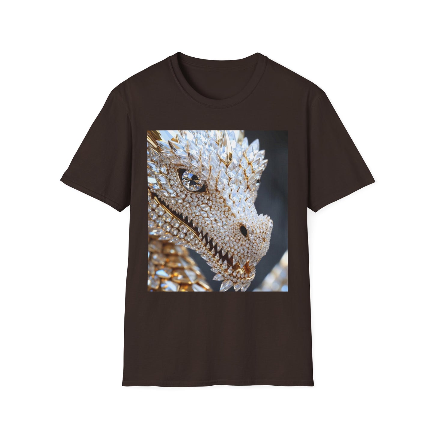 Bejeweled Dragon Graphic T-Shirt