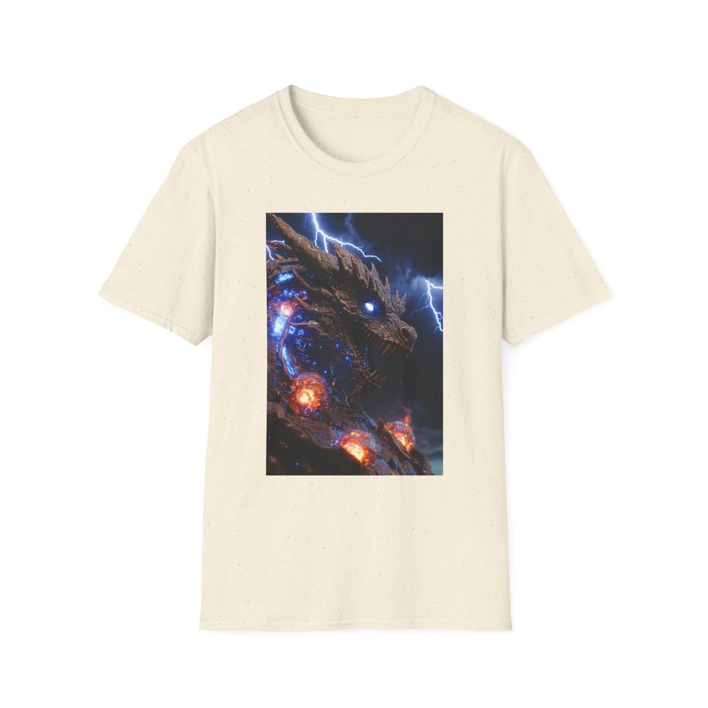 Godzilla Monster Tee — Electric Kaiju Face Graphic T-Shirt