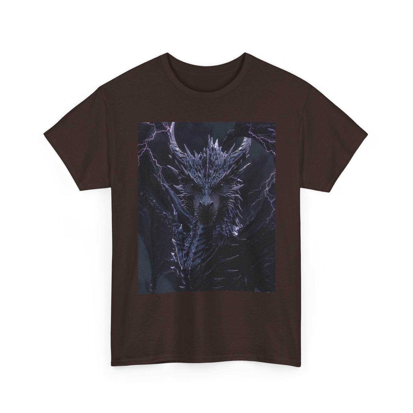 Dark Dragon Tee — Dark Fantasy Gothic Dragon Graphic Shirt