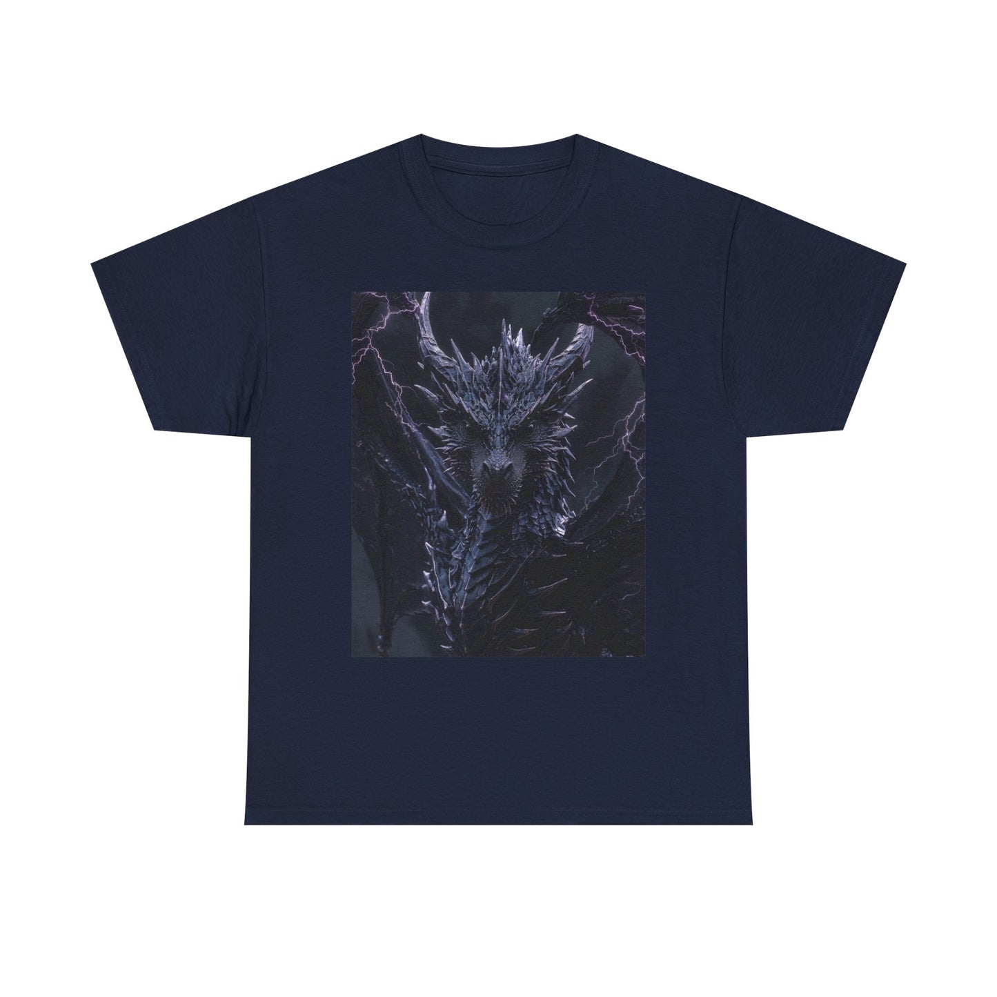Dark Dragon Tee — Dark Fantasy Gothic Dragon Graphic Shirt