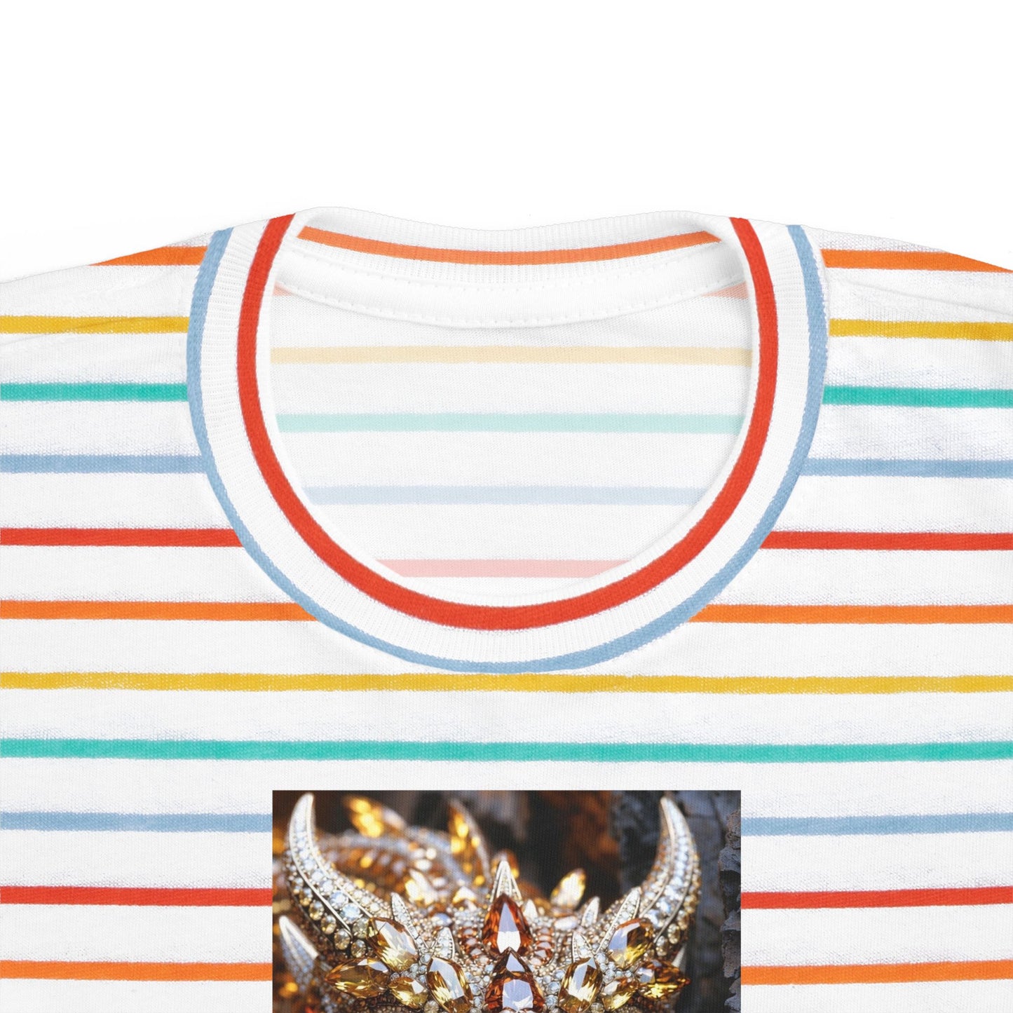 Toddler Tee — Fierce Gold Dragon Graphic Shirt