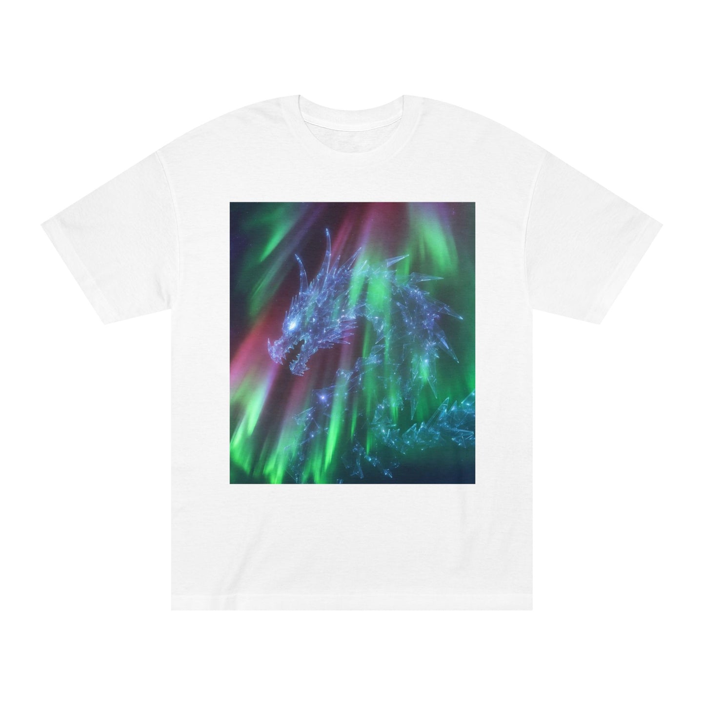 Aurora DRAGON Tee — Northern Lights Fantasy Graphic T-Shirt