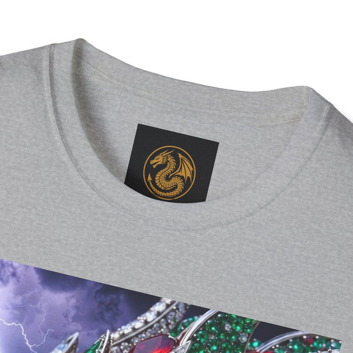Electric Dragon Graphic T-Shirt