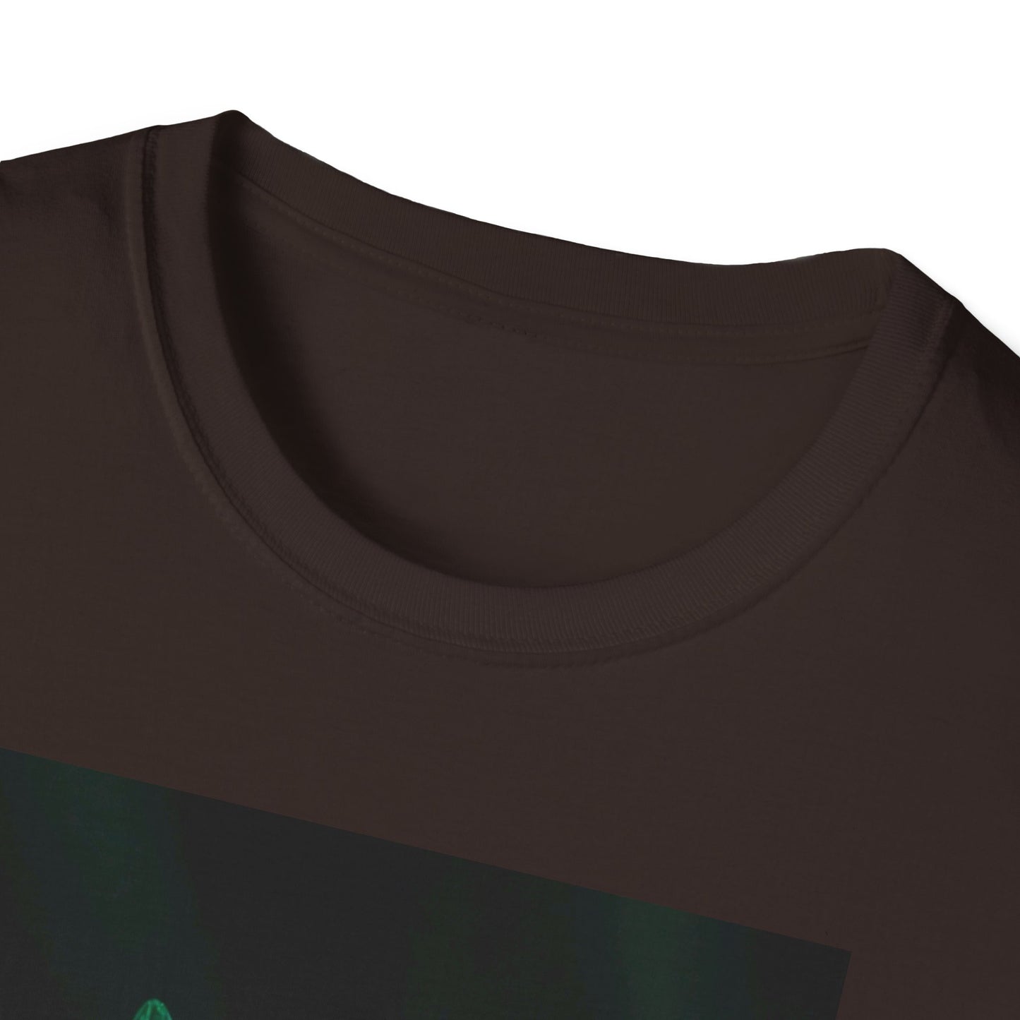 Emerald Storm Dragon T-Shirt — Neon Fantasy Dragon Graphic Tee