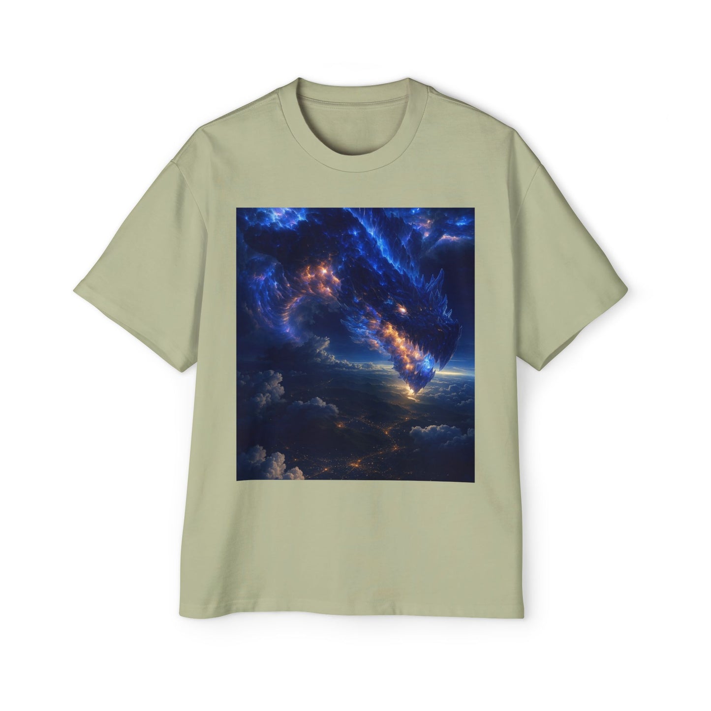 Men's Oversized Galaxy Tee, Comfortable Graphic T-Shirt, Casual Wear, Unique Gift for Space Lovers, Vintage Style, Unisex