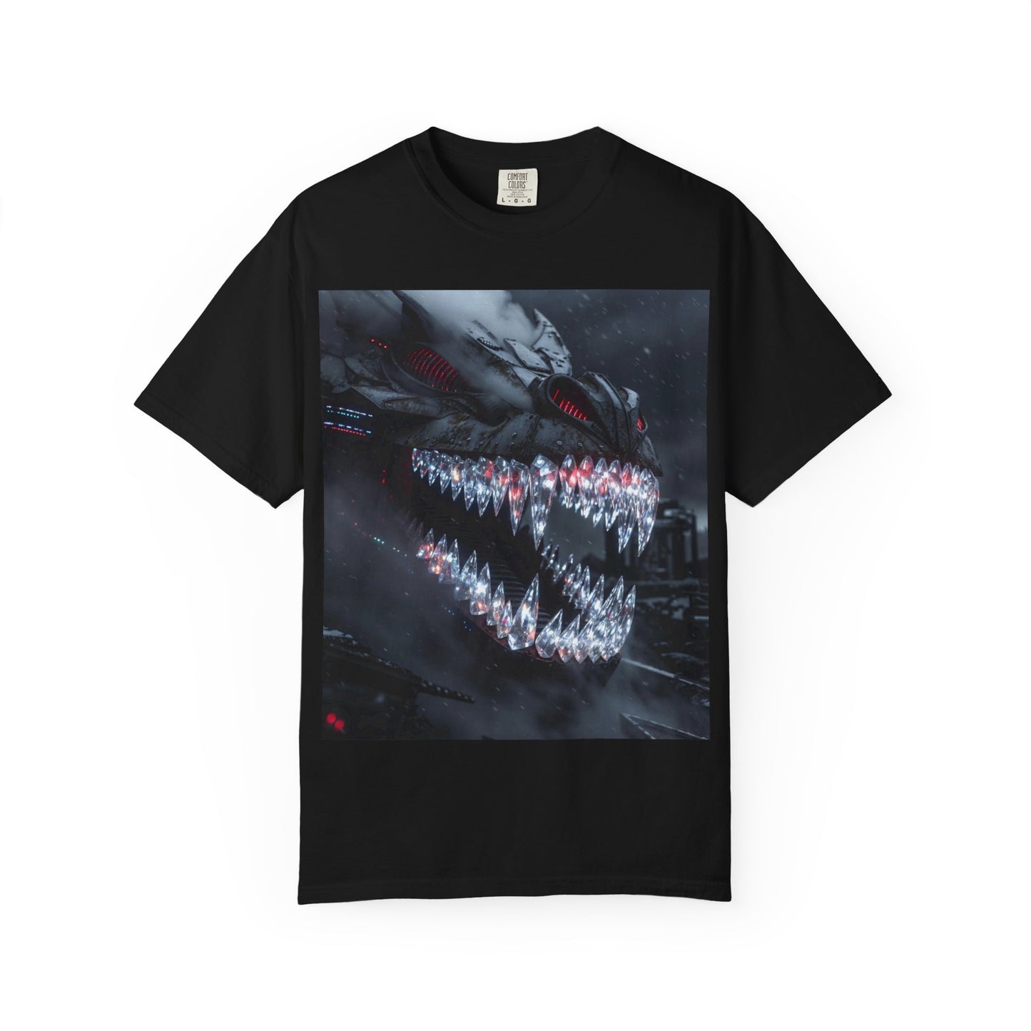Graphic T-Shirt — Dark Monster Smile Artwork