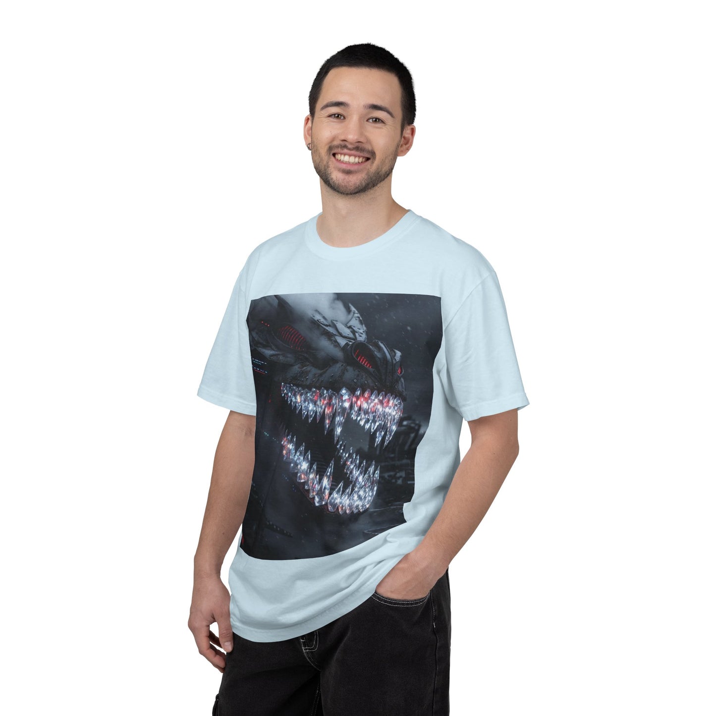 Graphic T-Shirt — Dark Monster Smile Artwork