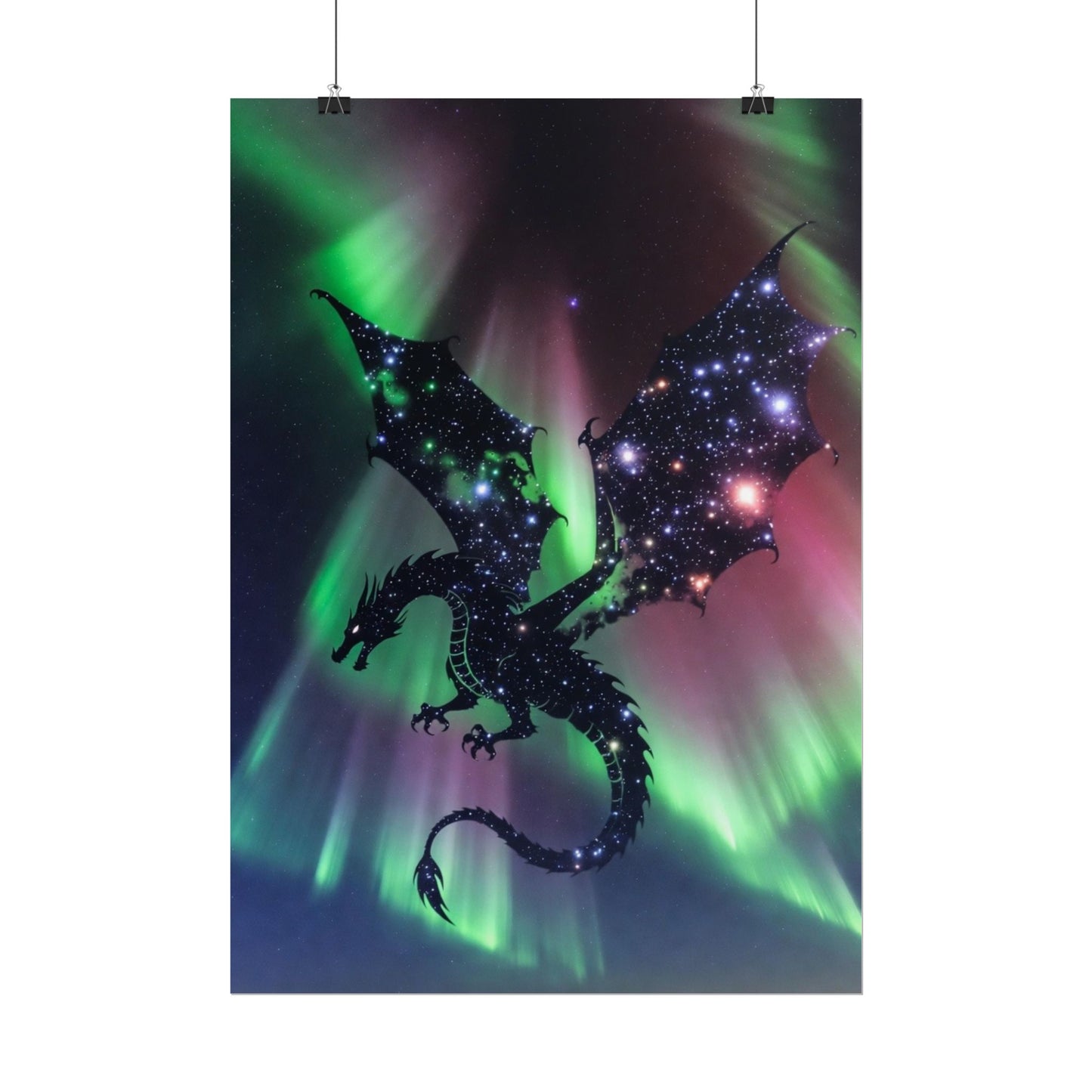 Dragon Aurora Poster