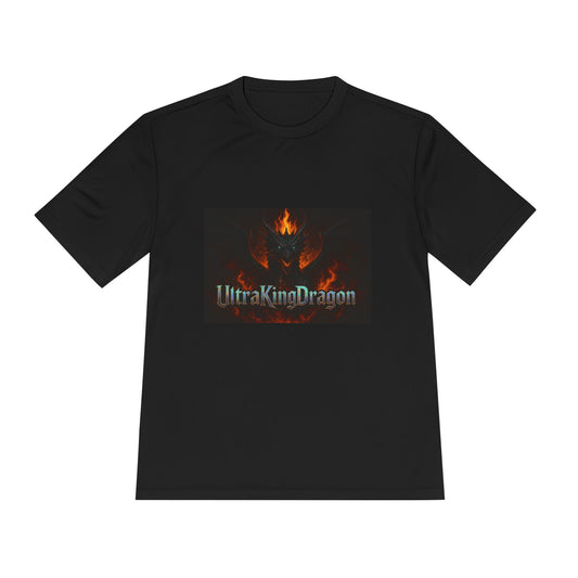 Unisex Moisture Wicking Tee - Dragon Design for Adventure Lovers