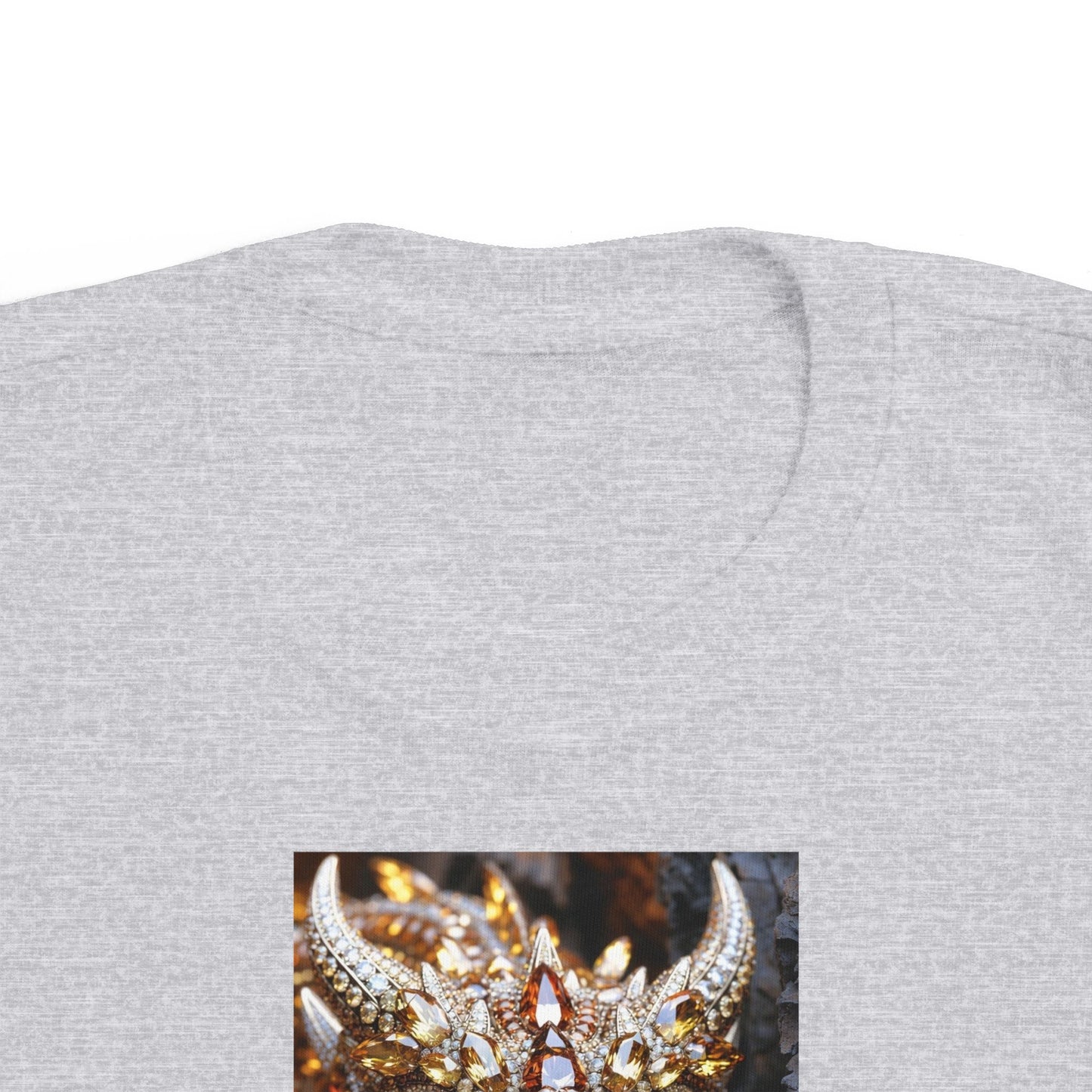 Toddler Tee — Fierce Gold Dragon Graphic Shirt