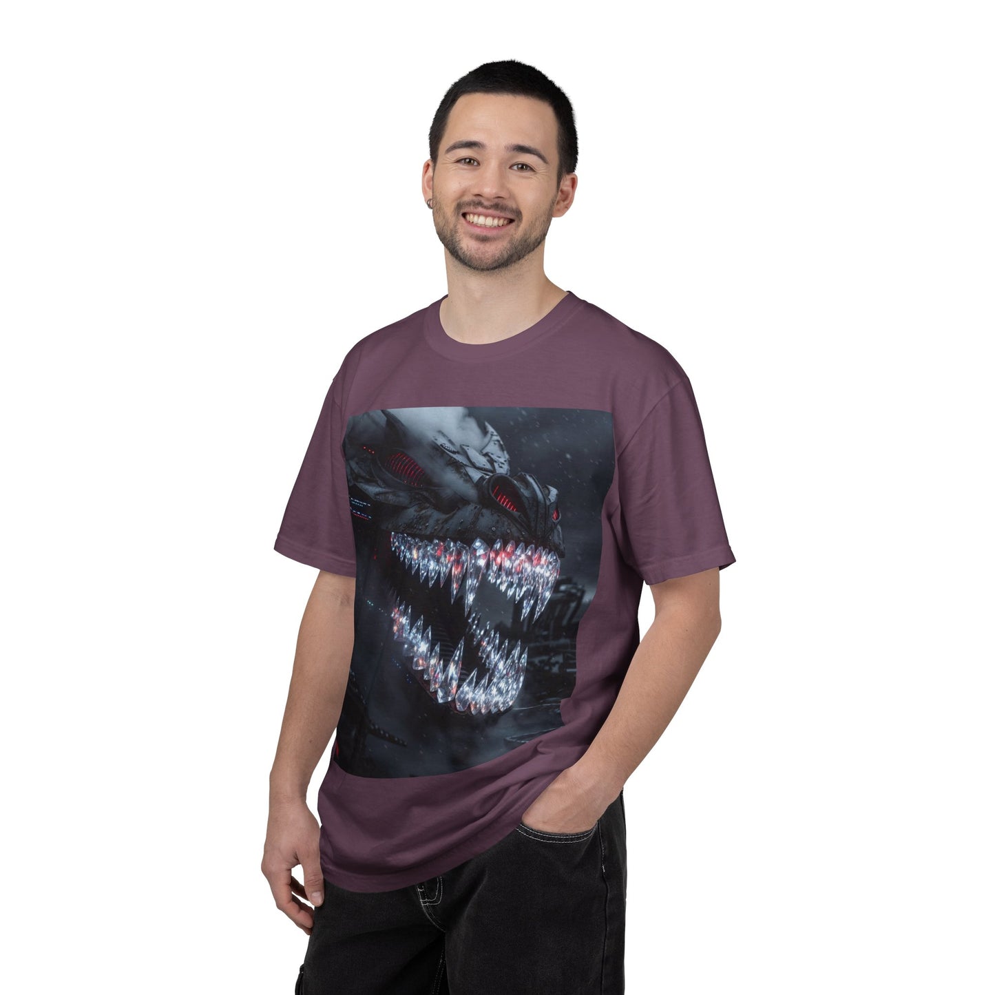 Graphic T-Shirt — Dark Monster Smile Artwork