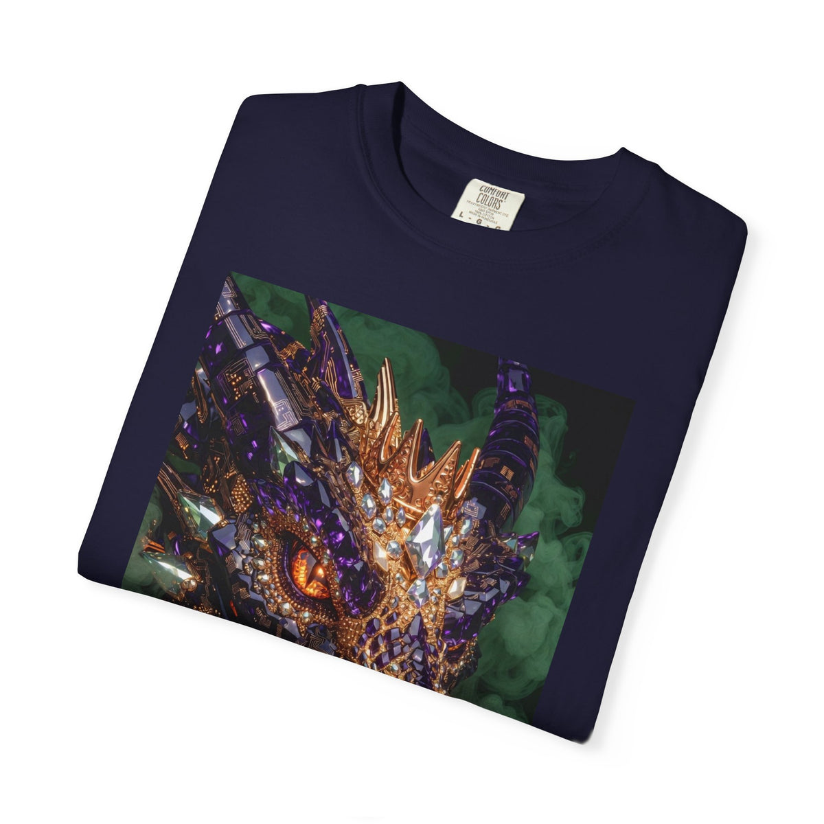 A Dragon Pocket Graphic T‑Shirt — Fiery Fantasy Chest Print