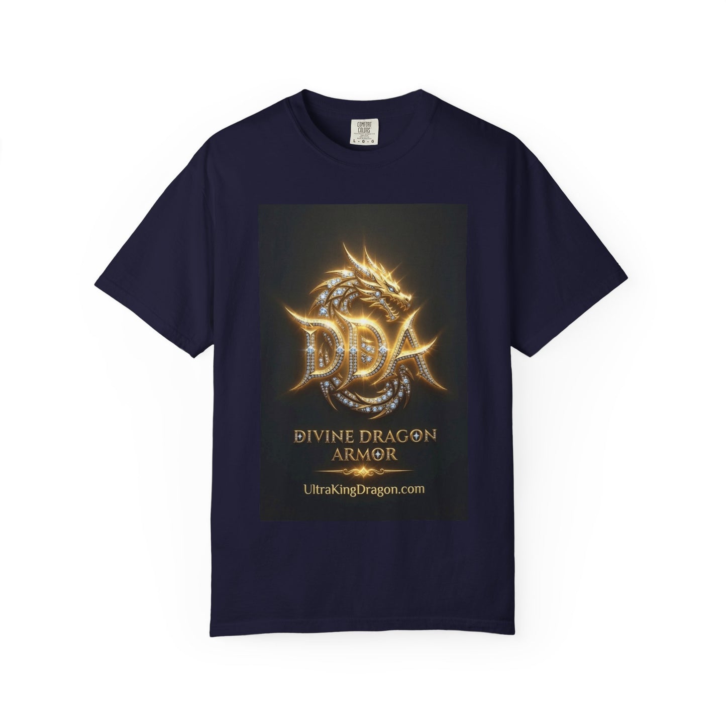 A DIVINE DRAGON ARMOR MEN OR WOMANS Garment-Dyed T-shirt