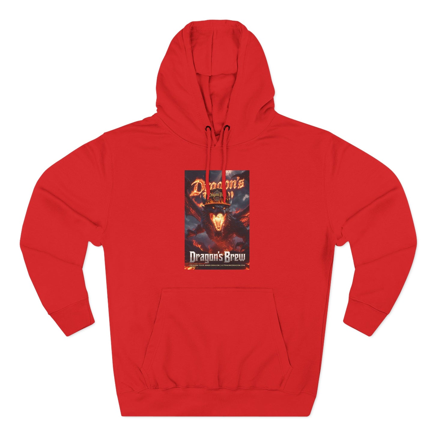 Dragons Brew Three-Panel Fleece Hoodie