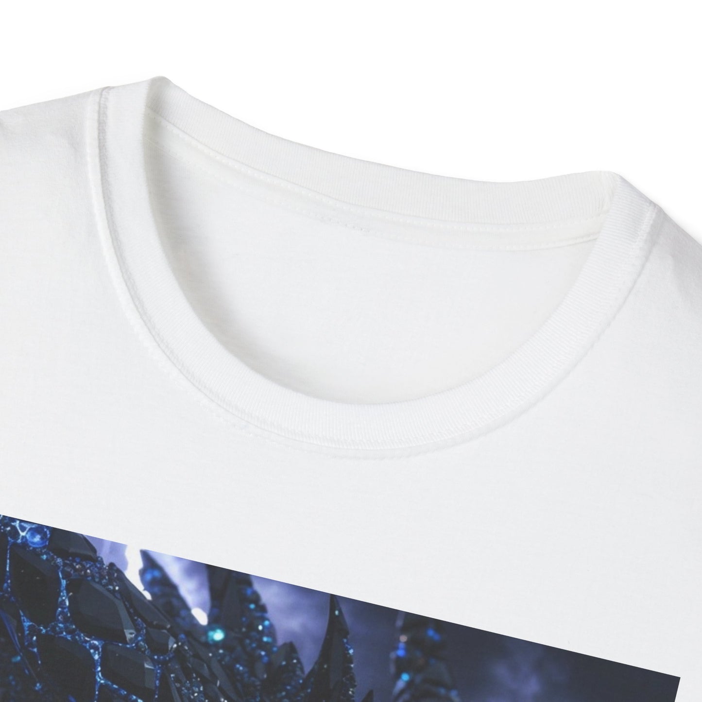 Lightning Godzilla T-Shirt – Neon Blue Monster Tee
