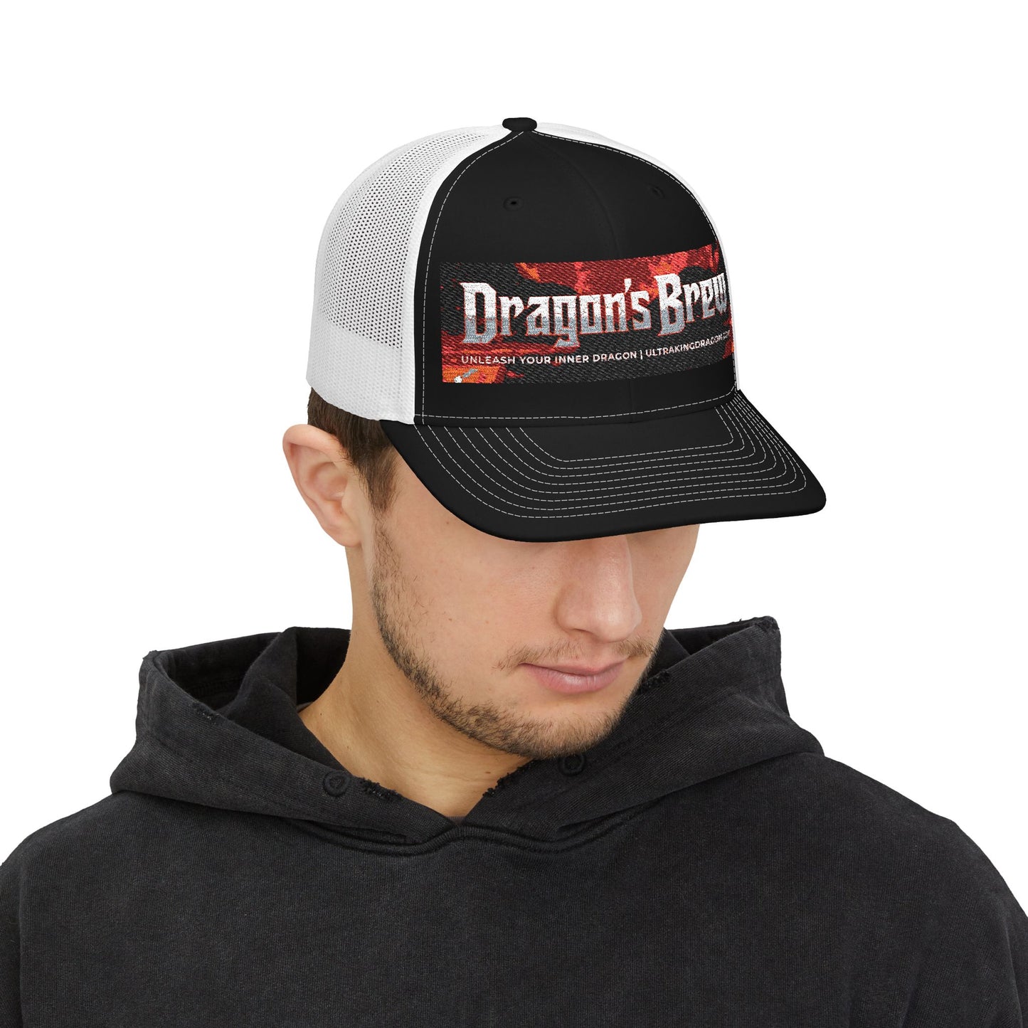 Dragon's Brew Embroidered Trucker Hat