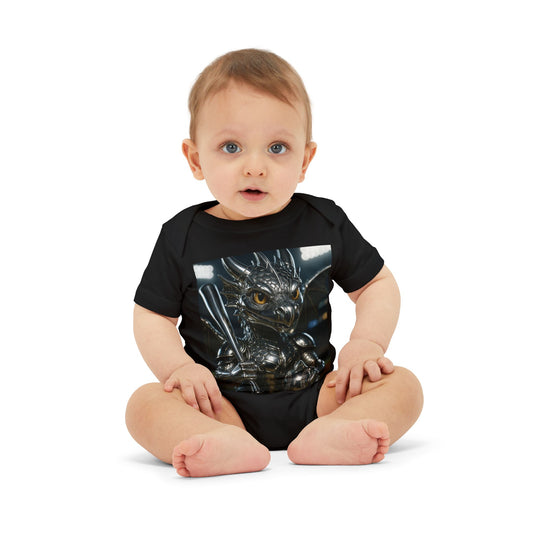 Fantasy Dragon Infant Jersey One Piece - Cute Baby Bodysuit for Game Lovers