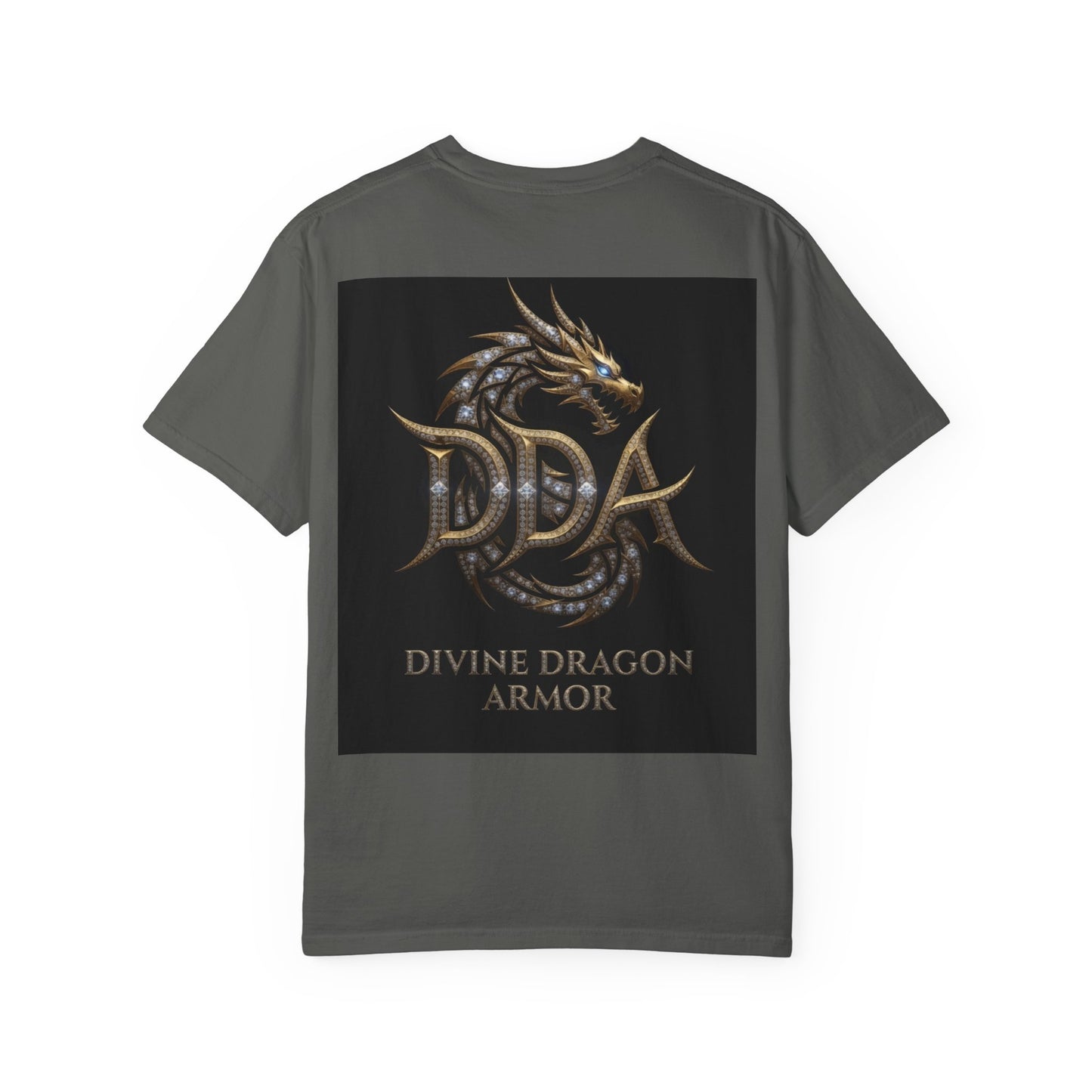 A Dragon Storm Graphic T-Shirt — Dark Fantasy Chest Print
