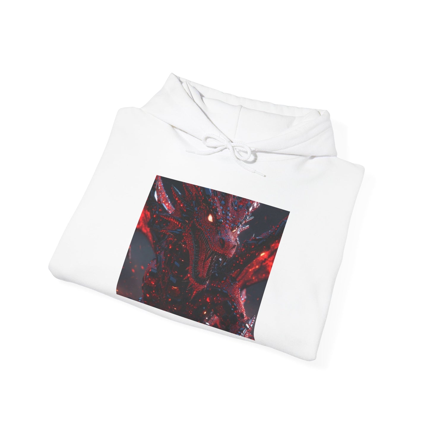 A Red Dragon Heavy Blend™ Hooded Sweatshirt