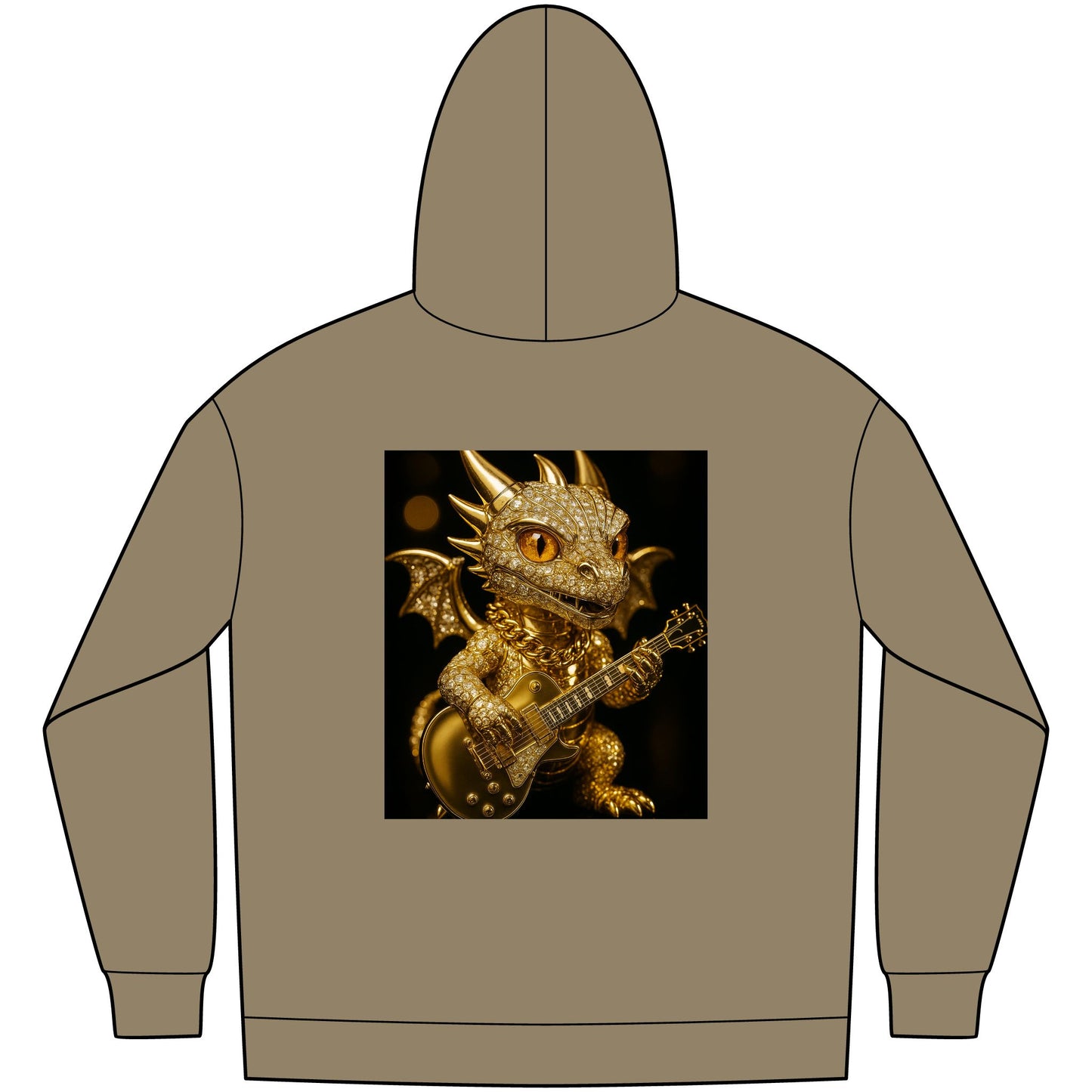 Dragon Graphic Fleece Hoodie, Fantasy Hoodie, Men's Streetwear, Cozy Gift for Gamers, Mythical Dragon Apparel, Unique Hoodie for Everyday