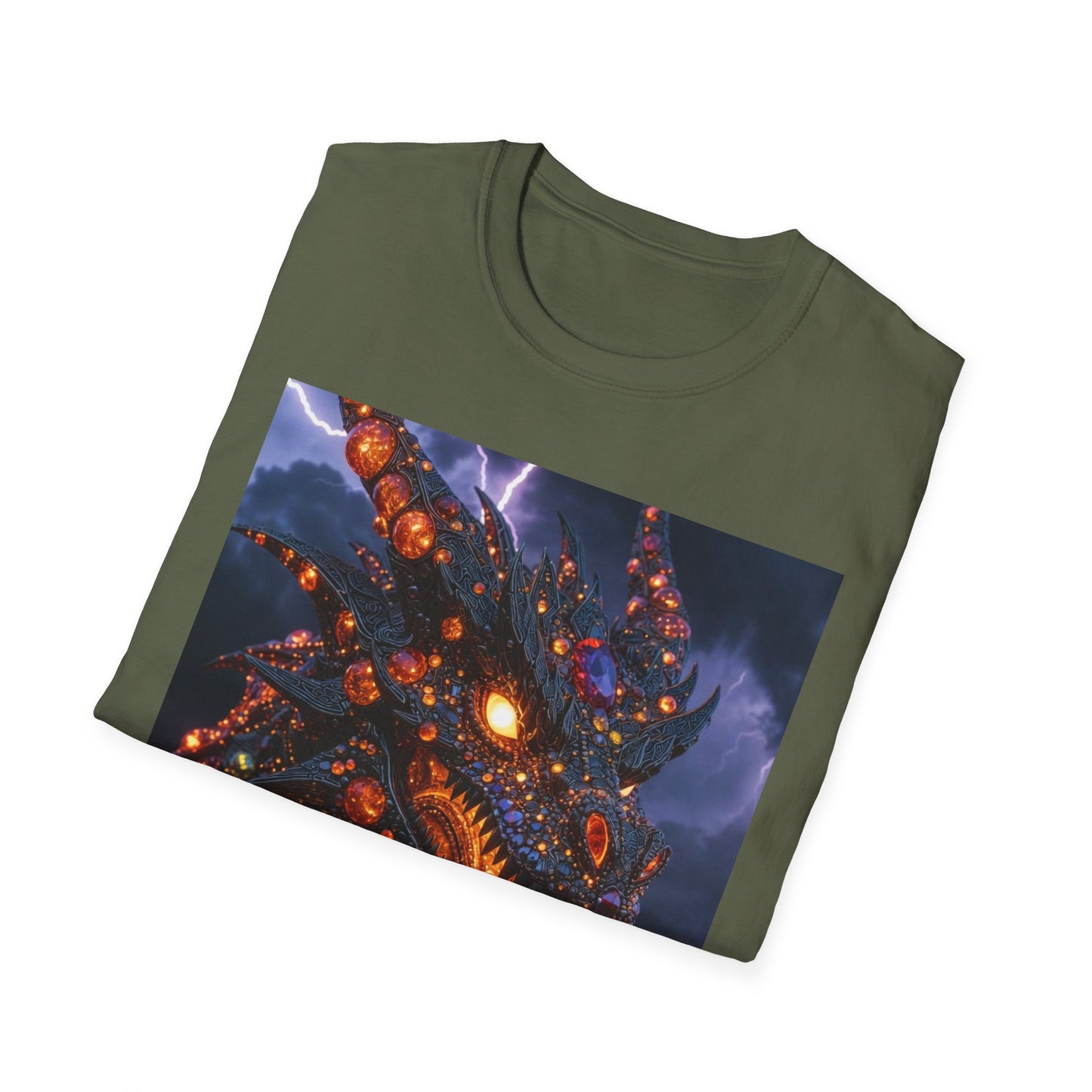 Dragon Nebula T-Shirt — Cosmic Fantasy Art Tee