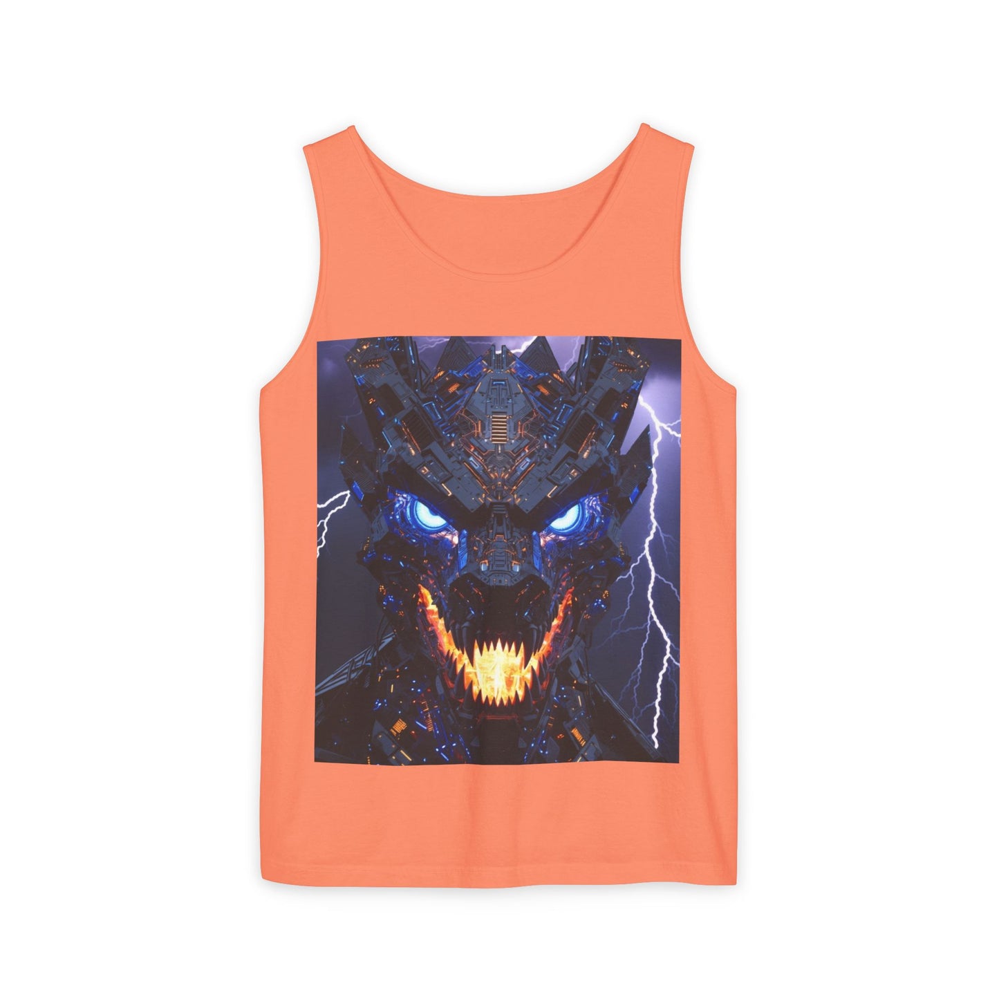 Dragon Storm Tank Top – Fierce Lightning Dragon Graphic Tank