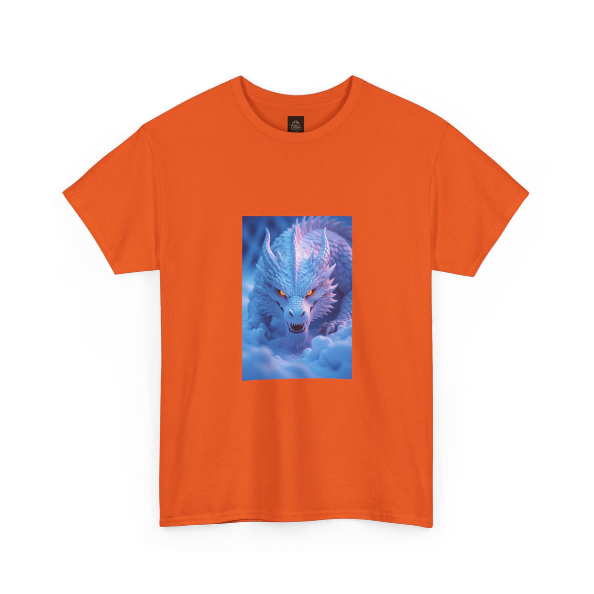 A Mystic Blue Dragon Tee — Ethereal Fantasy Animal Graphic T-Shirt