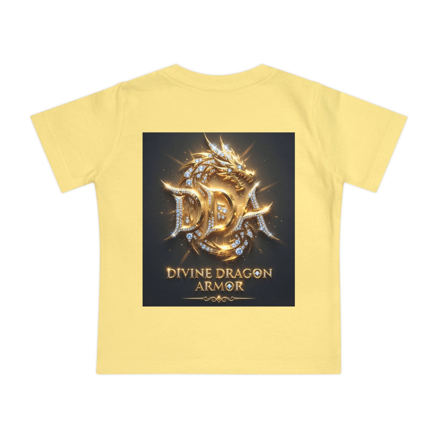 A Baby T-Shirt — Divine Dragon Armor Lightning Robot Graphic