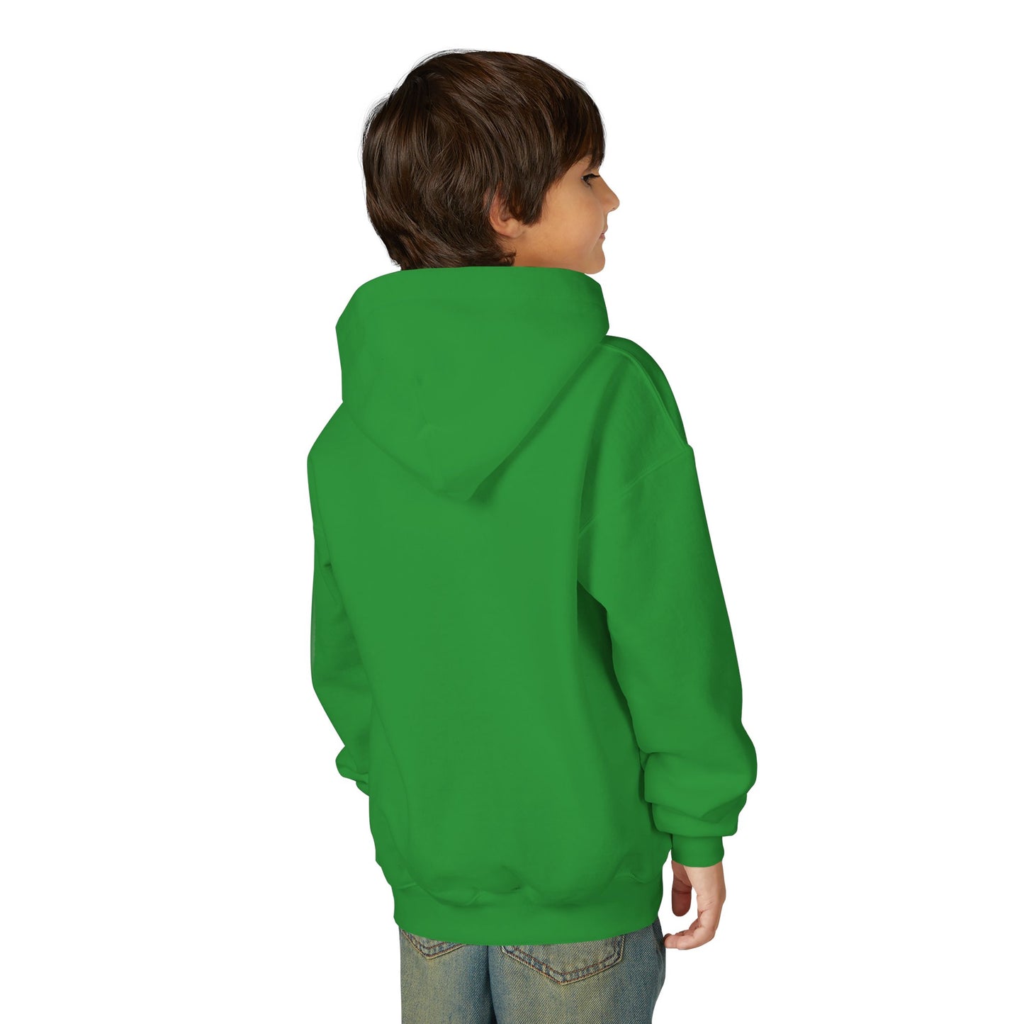 Dragon Fantasy Youth Heavy Blend Hooded Sweatshirt, Adventure Hoodie, Gift for Kids, Fantasy Apparel, Cozy Sweatshirt for Young Dreamers