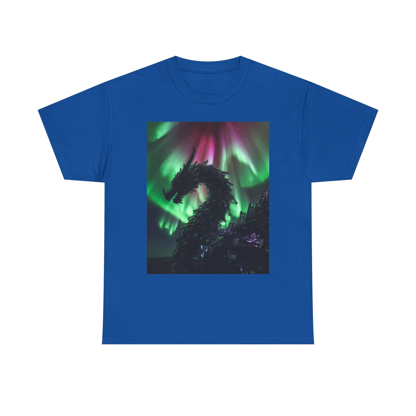 Dragon Aurora T-Shirt — Northern Lights Dragon Graphic Tee