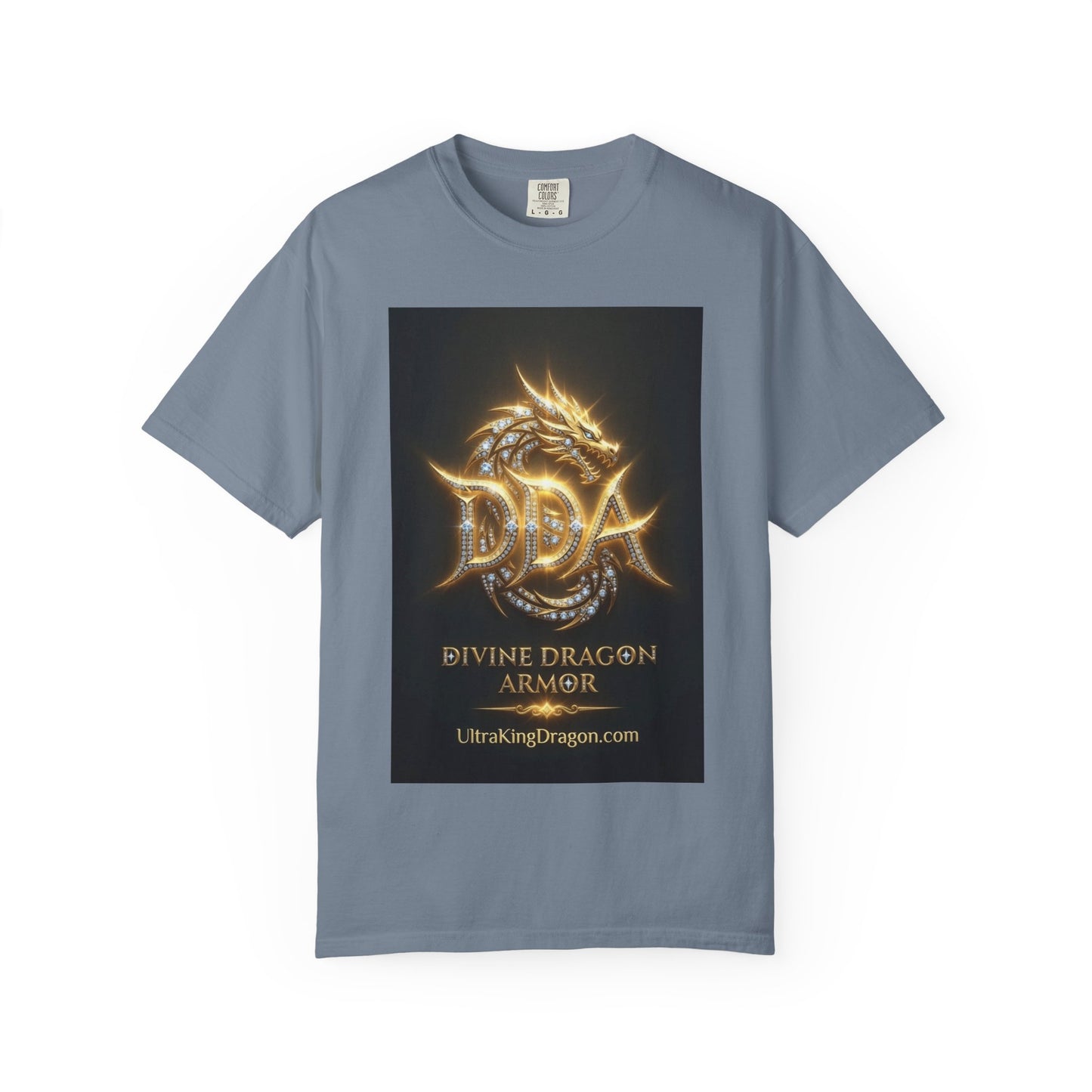 A DIVINE DRAGON ARMOR MEN OR WOMANS Garment-Dyed T-shirt