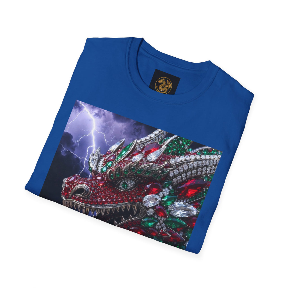 Electric Dragon Graphic T-Shirt