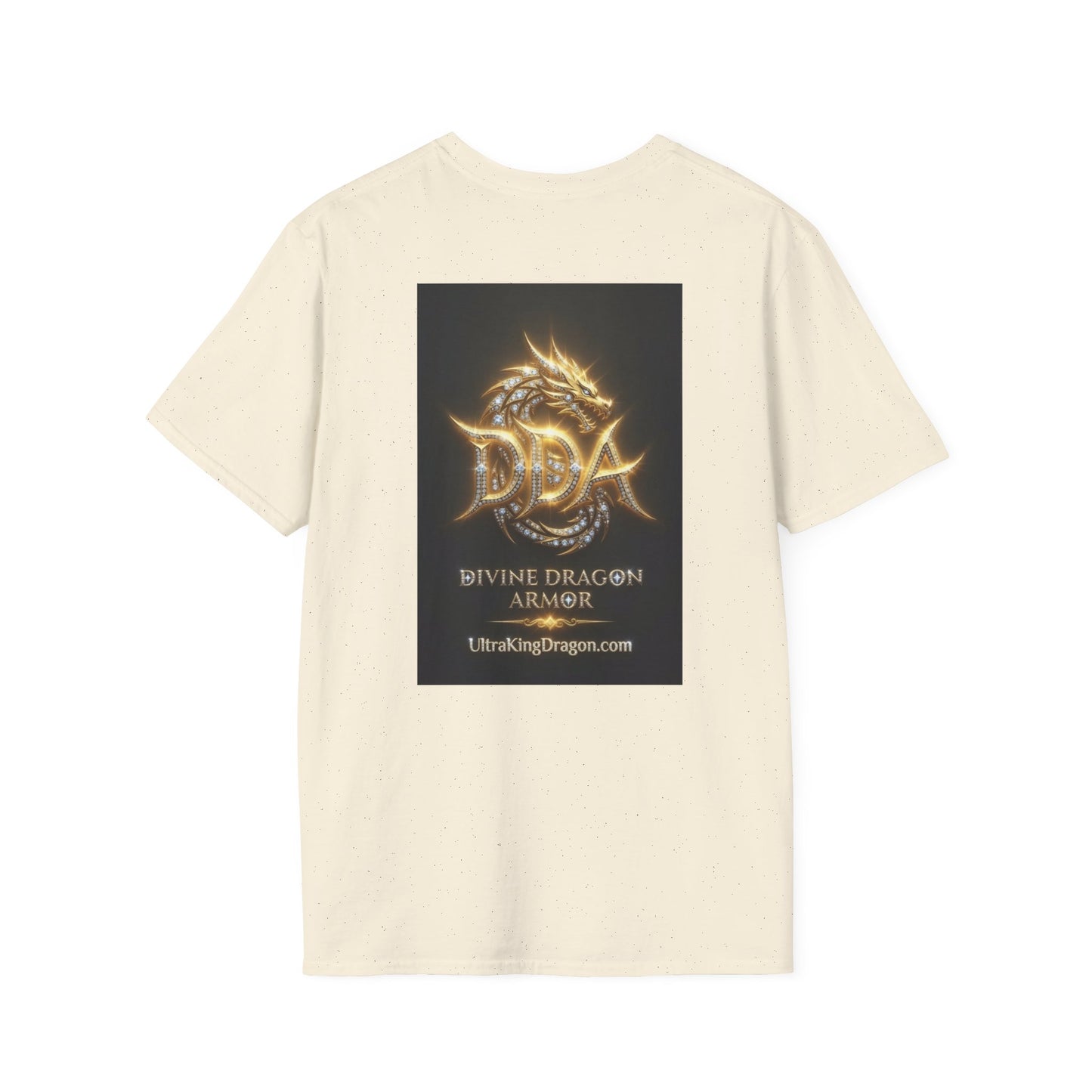Dragon Skull T‑Shirt — Neon Green Crystal Wyvern Graphic Tee