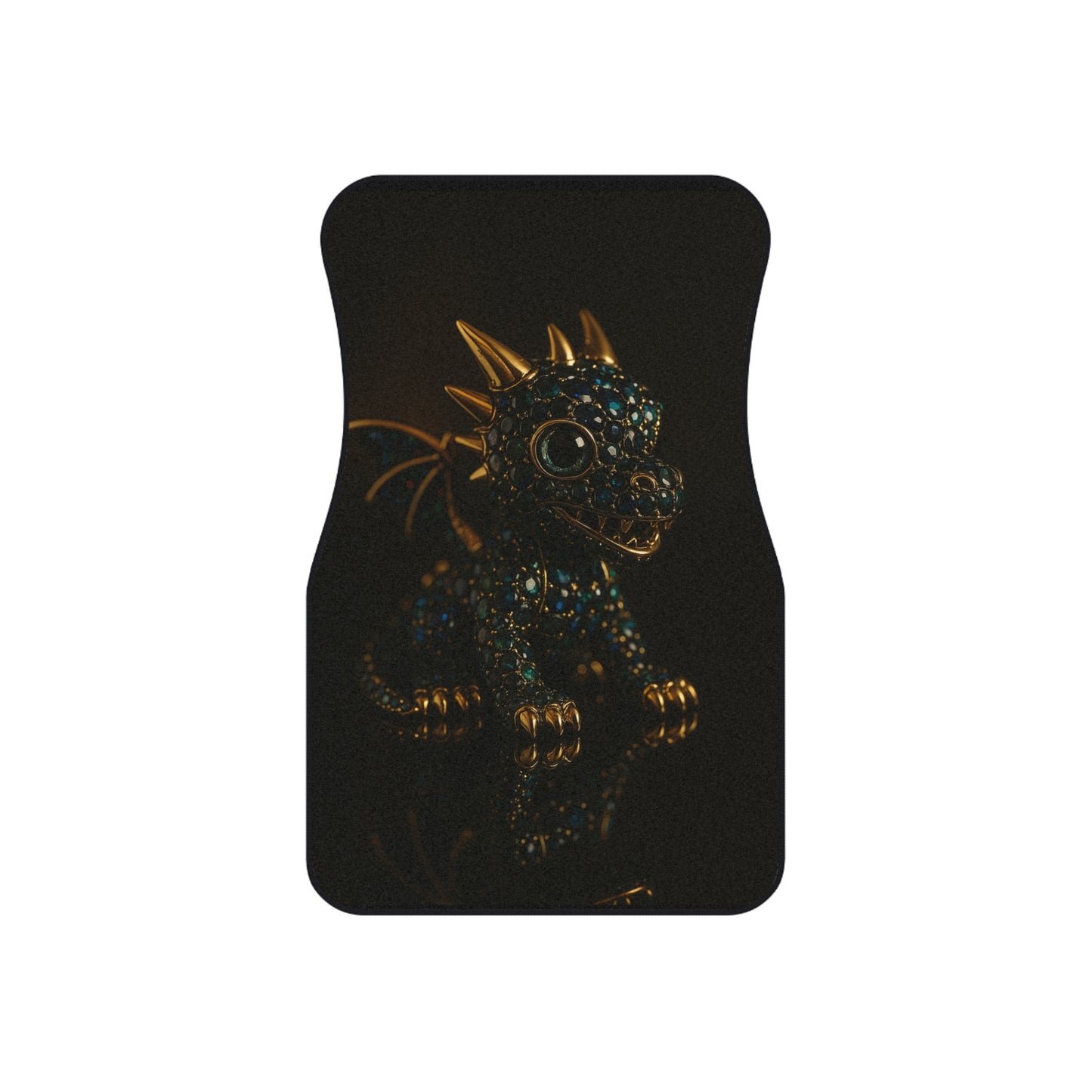 Whimsical Dragon Car Mats (Set of 2) | Unique Auto Accessories, Fantasy Car Decor, Gift for Dragon Lovers, Kids Car Mats, Vehicle [...]