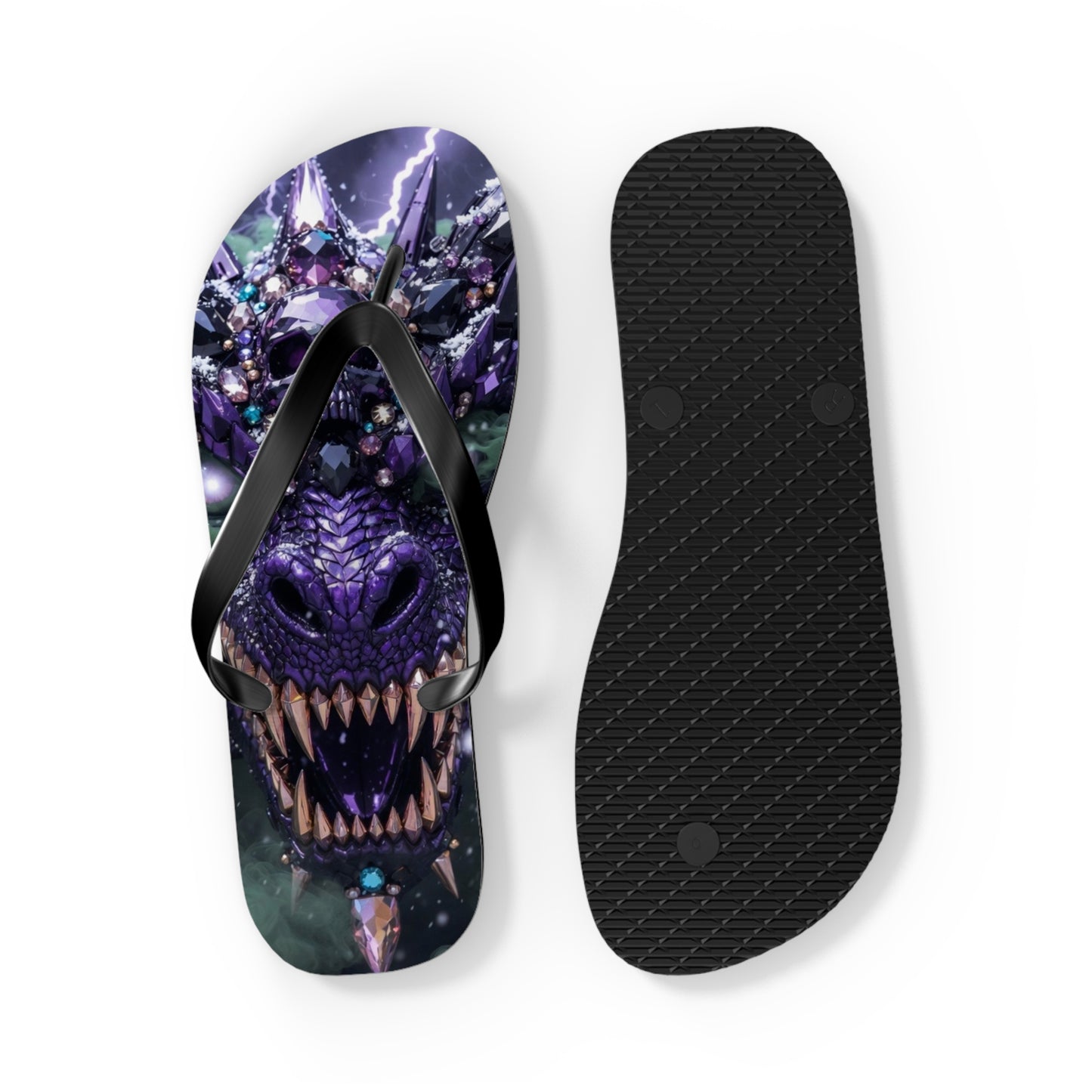A Dragon Kings Flip Flops — Beach Sandals