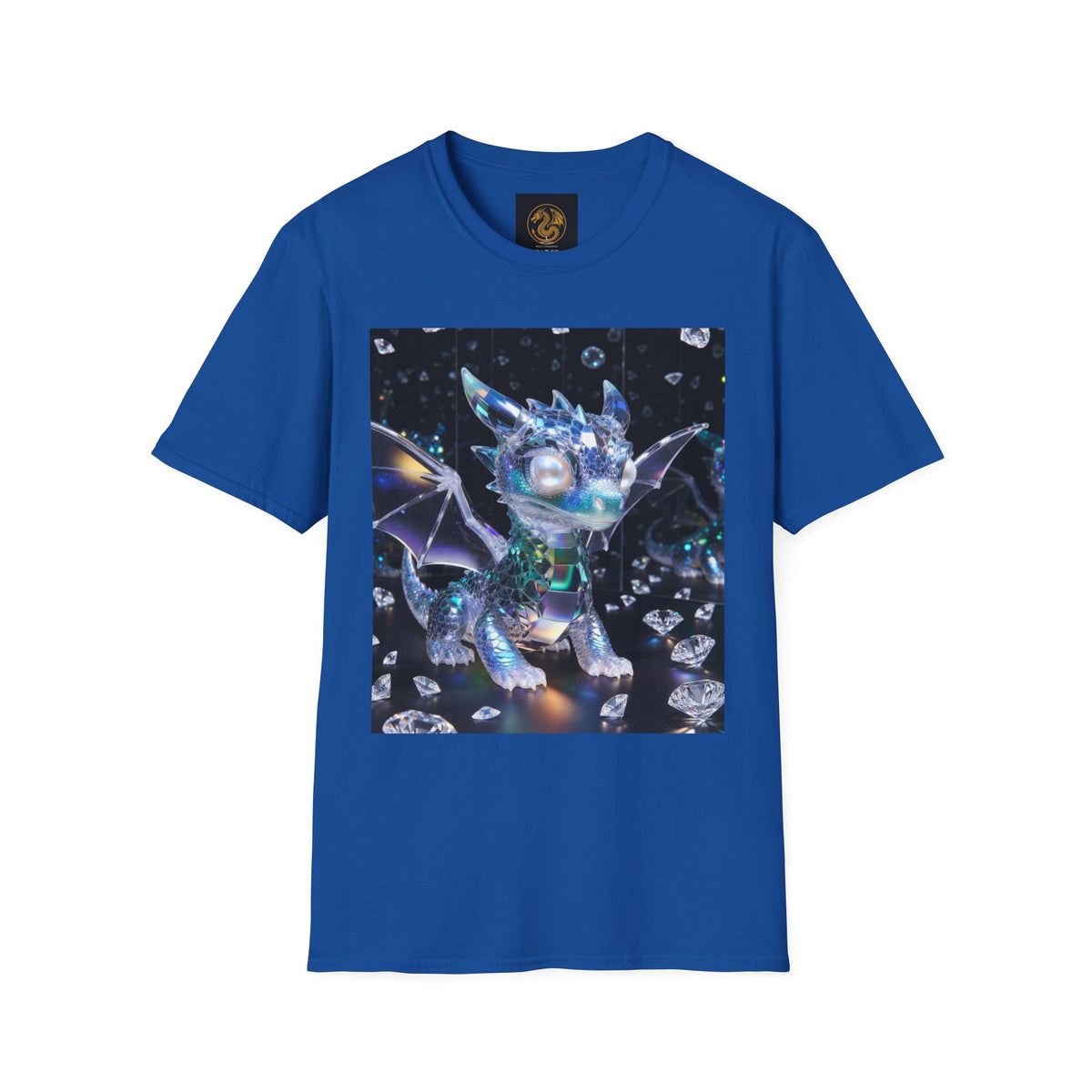 A Crystal Dragon T-Shirt — Sparkling Gem Fantasy Tee