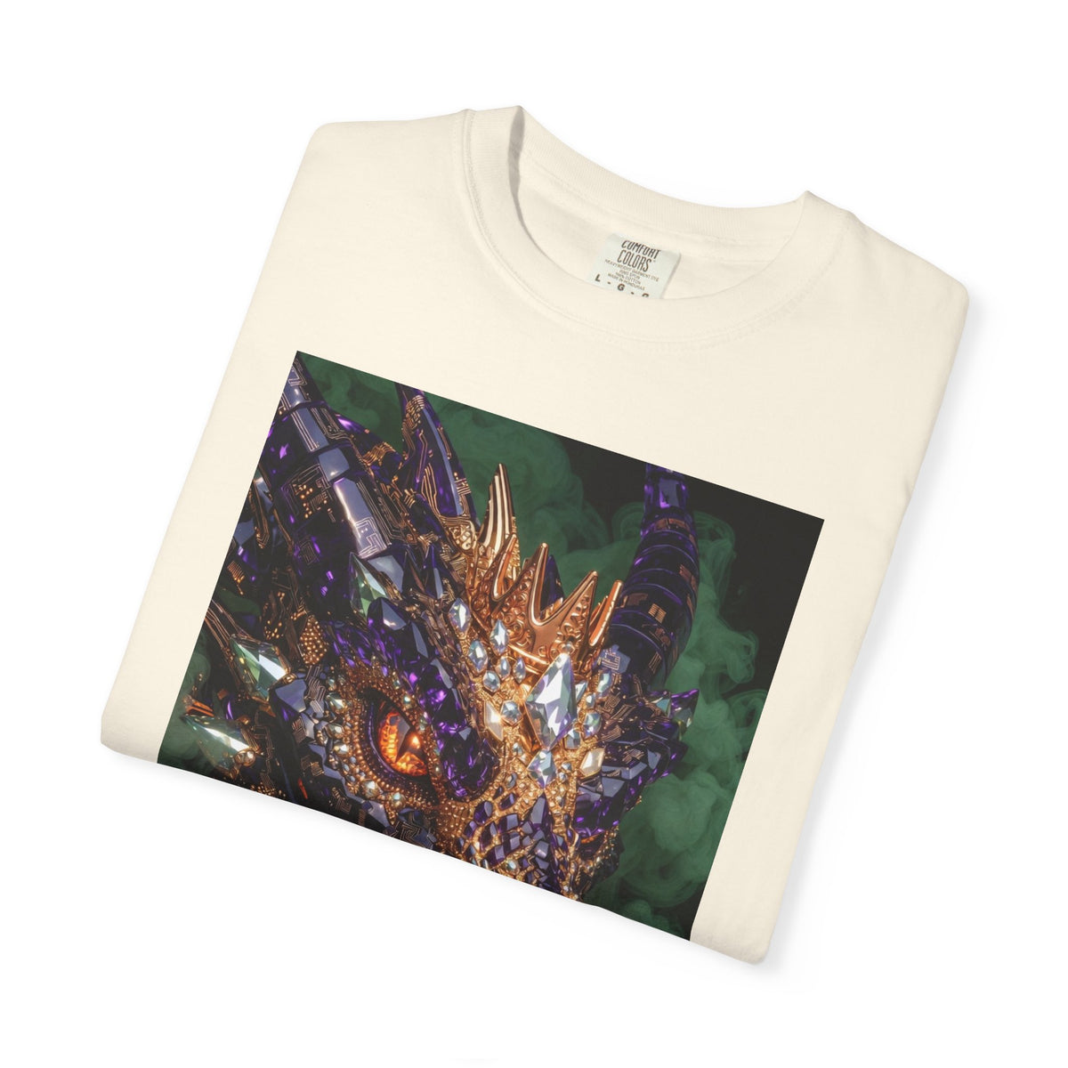 A Dragon Pocket Graphic T‑Shirt — Fiery Fantasy Chest Print