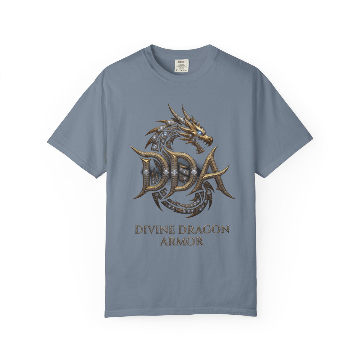 A DIVINE DRAGON ARMOR MEN OR WOMANS Garment-Dyed T-shirt