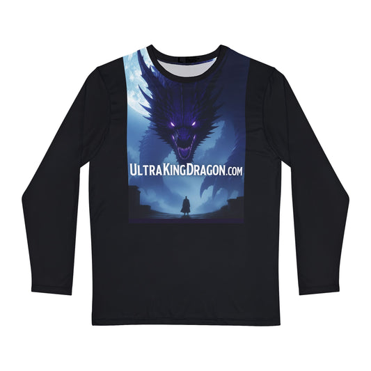 Men's Long Sleeve Graphic Tee, Fantasy Art Shirt, Anime Inspired Top, Gift for Gamers, Unique Graphic Long Sleeve
