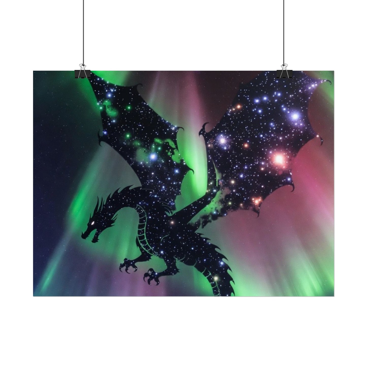 Dragon Aurora Poster