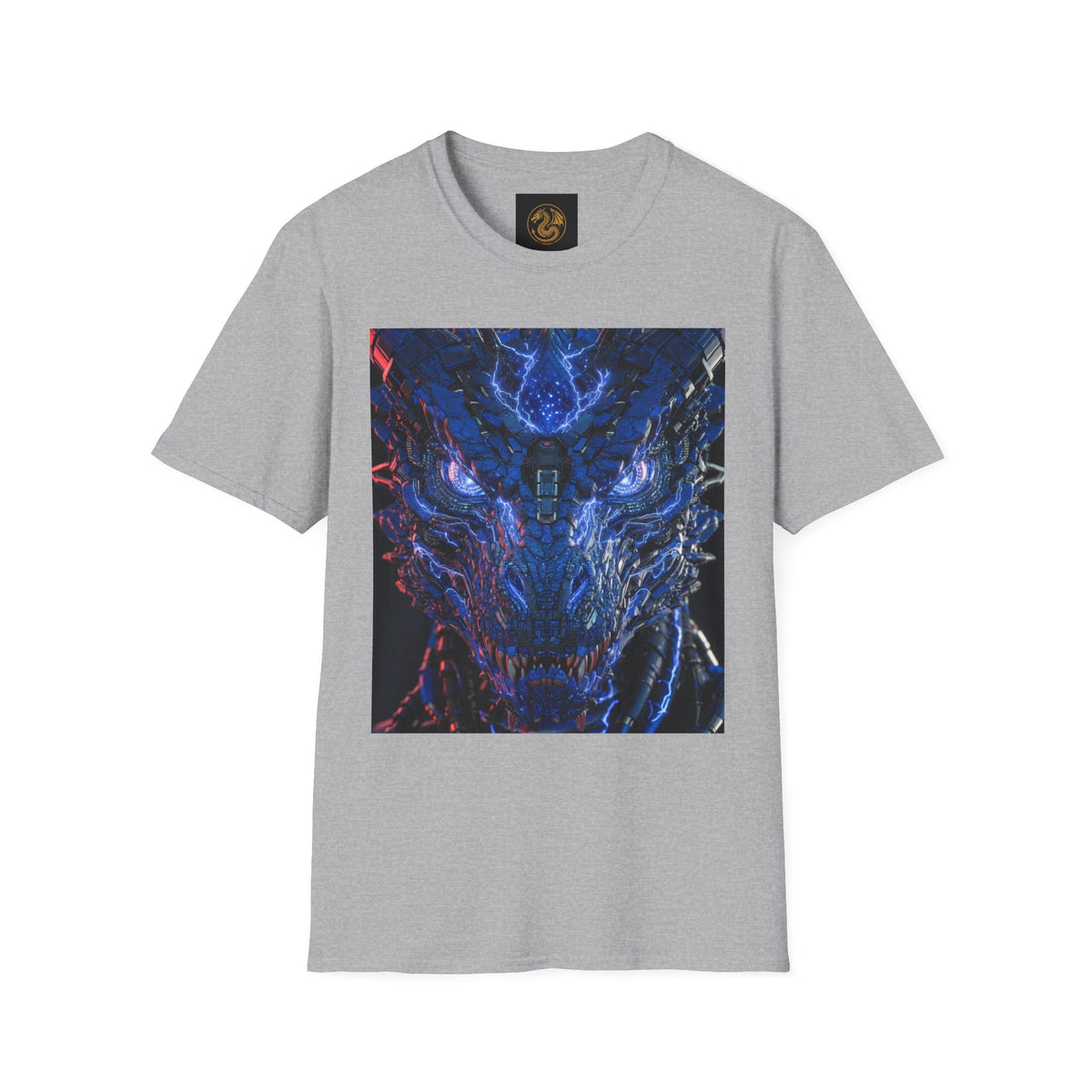 #1 Selling Dragon Nebula T-Shirt — Cosmic Blue Dragon Graphic Tee