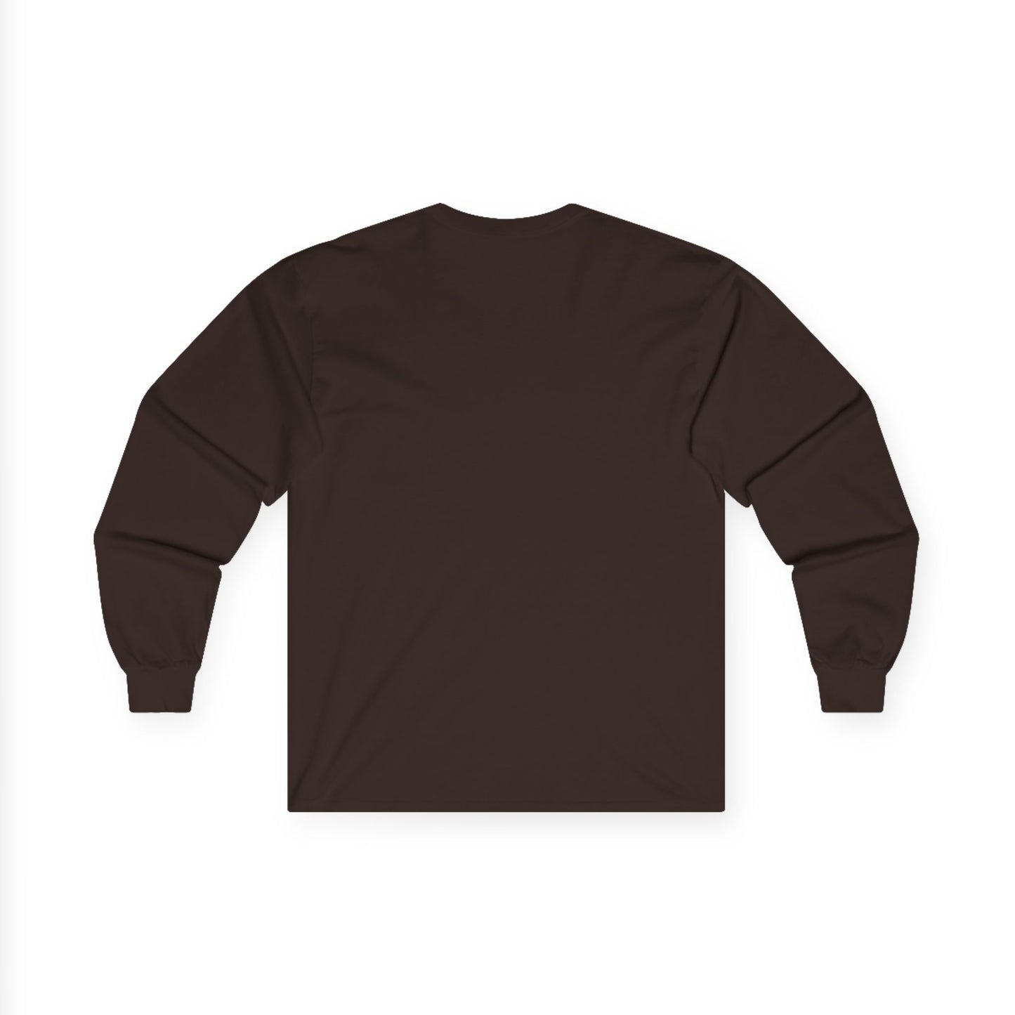 Long Sleeve Tee — Moody Ocean Cliff Photo Pocket Print