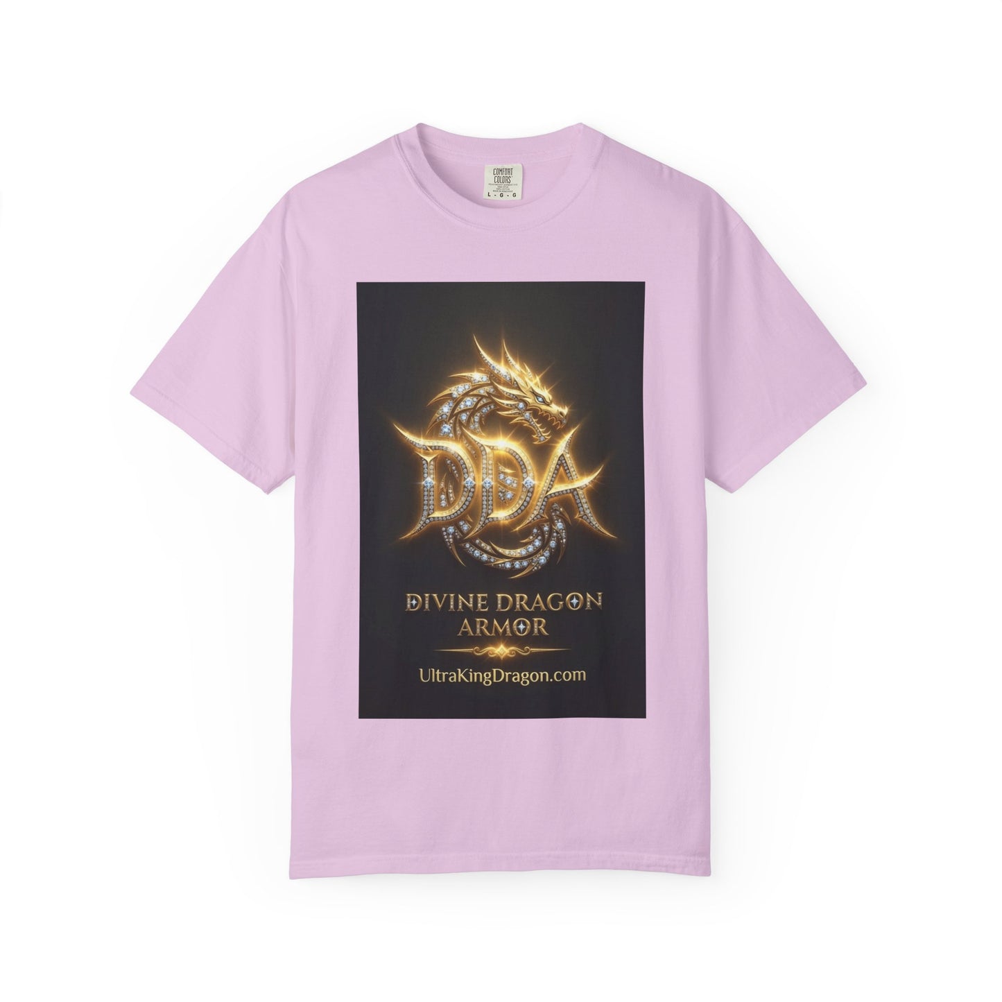 A DIVINE DRAGON ARMOR MEN OR WOMANS Garment-Dyed T-shirt